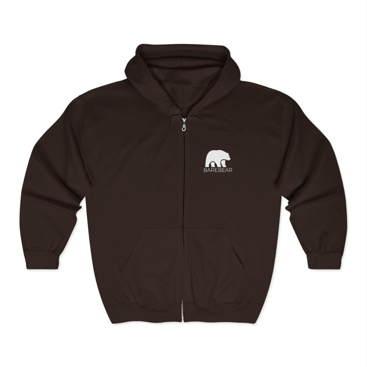 BareBear Unisex Heavy Blend™ Full Zip Hooded Sweatshirt