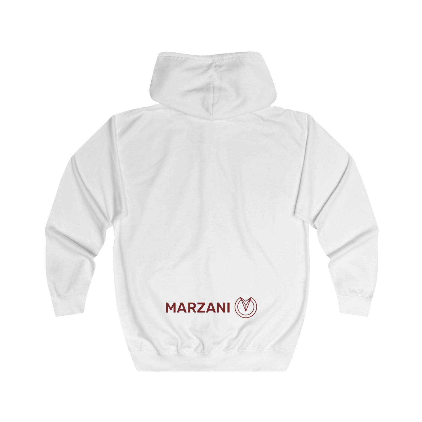 MARZANI Full Zip Hoodie with - Cozy Casual Wear for Everyday Comfort