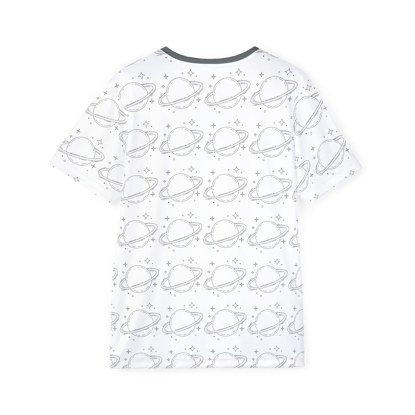 Men's Space-Themed Sports Jersey - Stylish and Comfortable Tee for Sports . cosmic