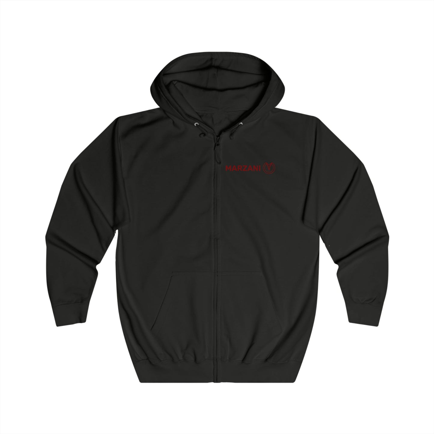 MARZANI Full Zip Hoodie with - Cozy Casual Wear for Everyday Comfort