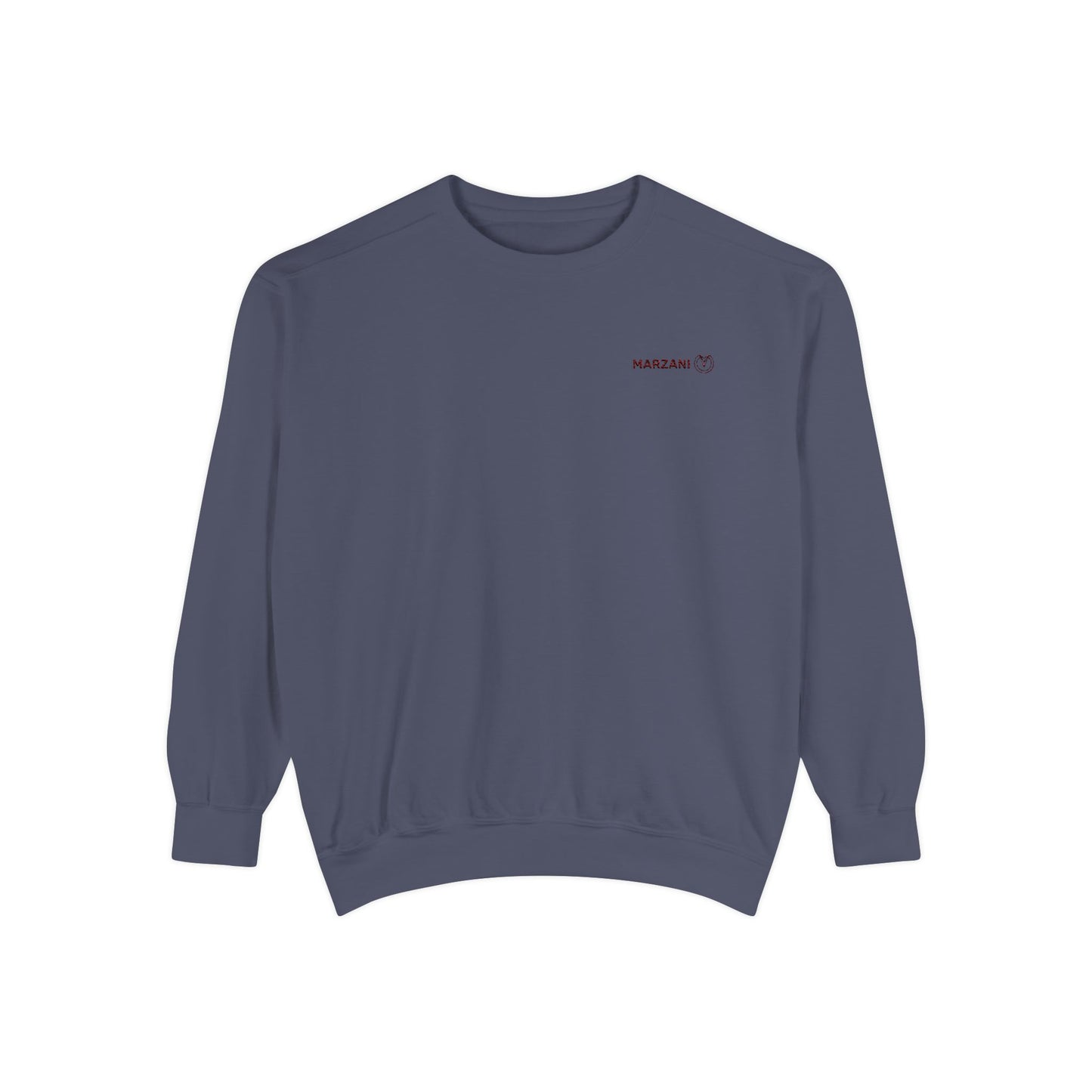 Marzani Unisex Garment-Dyed Sweatshirt - Casual Comfort for Every Occasion