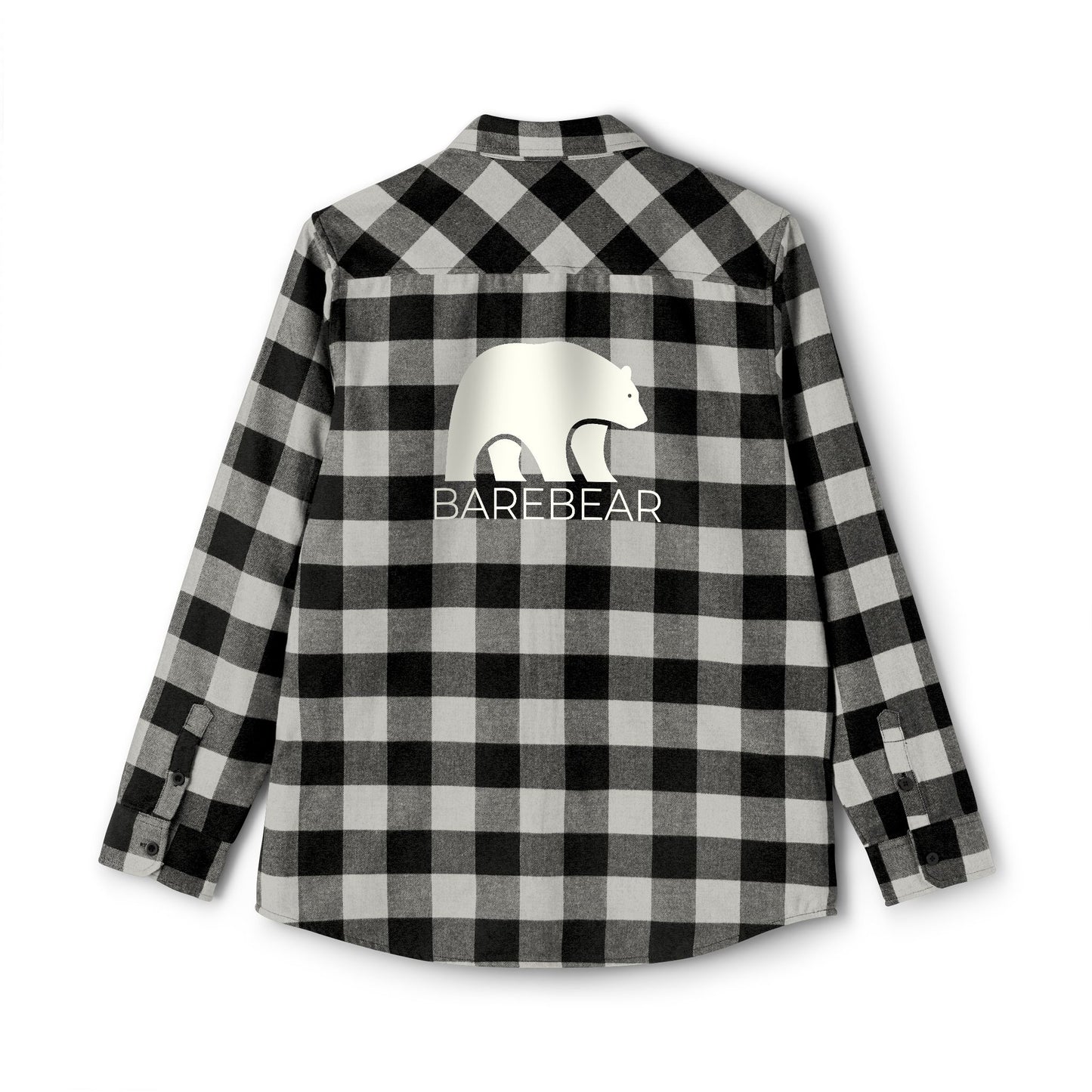 BareBear Cozy Unisex Flannel Shirt -