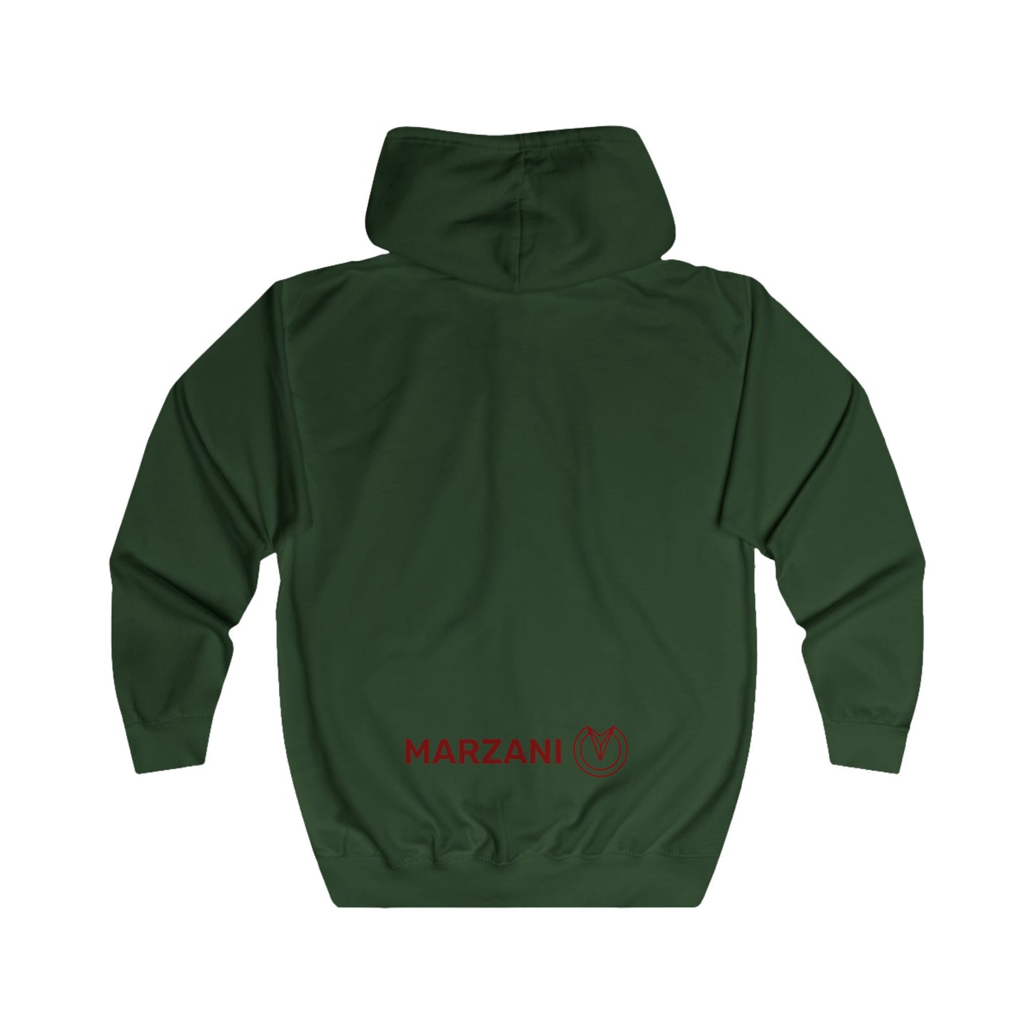 MARZANI Full Zip Hoodie with - Cozy Casual Wear for Everyday Comfort