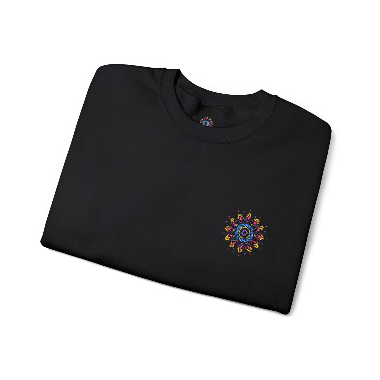 Sunshine Vibes Unisex Crewneck Sweatshirt – Cozy Heavy Blend for Everyday Comfort - cosmic