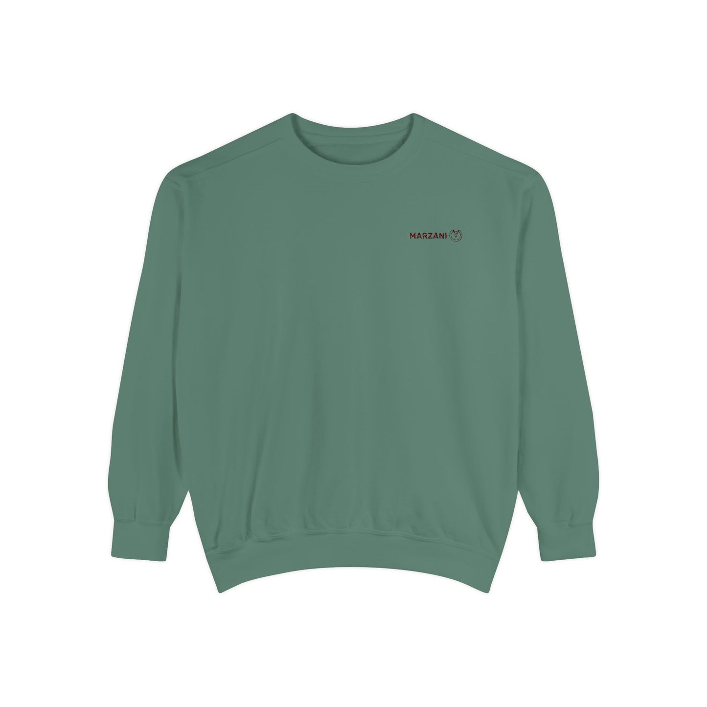 Marzani Unisex Garment-Dyed Sweatshirt - Casual Comfort for Every Occasion