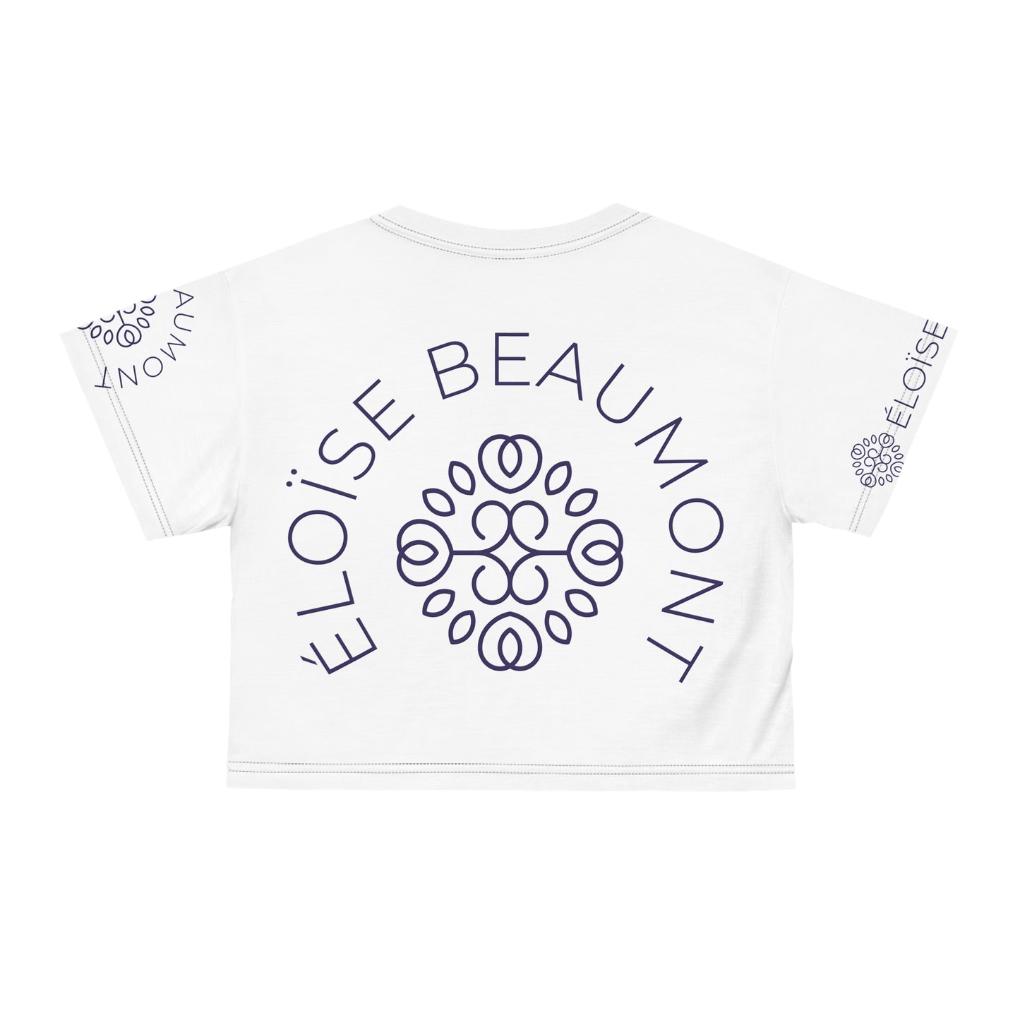 Éloïse Beaumont Crop Tee - Stylish & Unique Casual Wear for Trendsetters