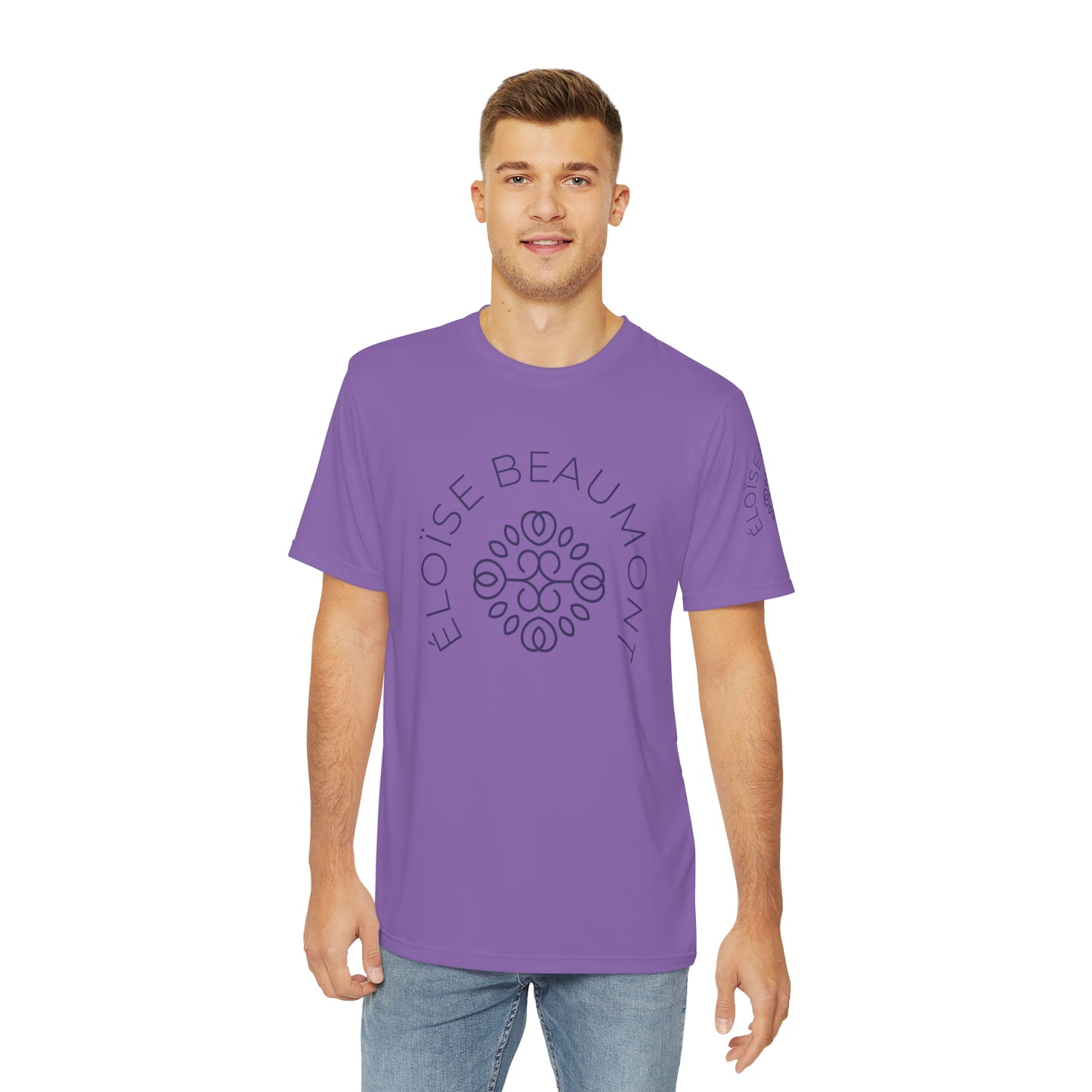 ÉLOISE BEAUMONT Men's Stylish Polyester Tee -