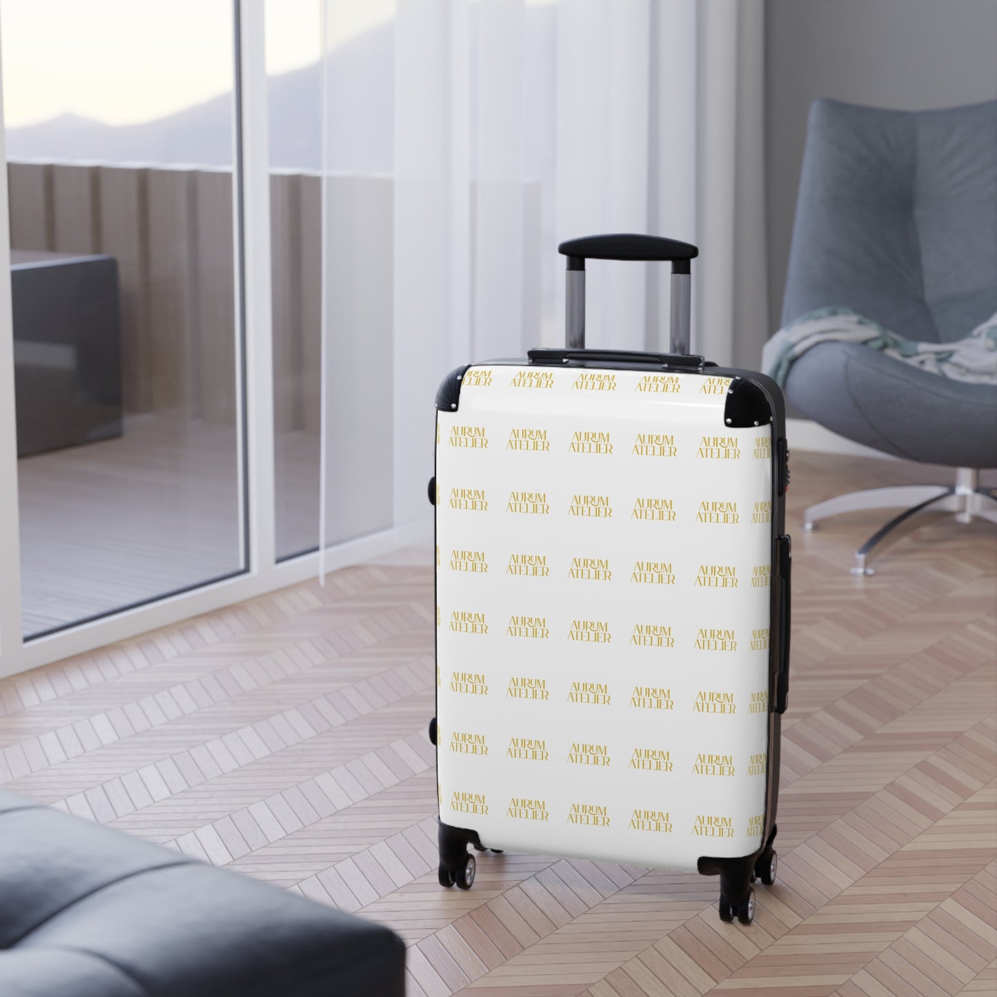 AURUM ATELIER Stylish Travel Suitcase