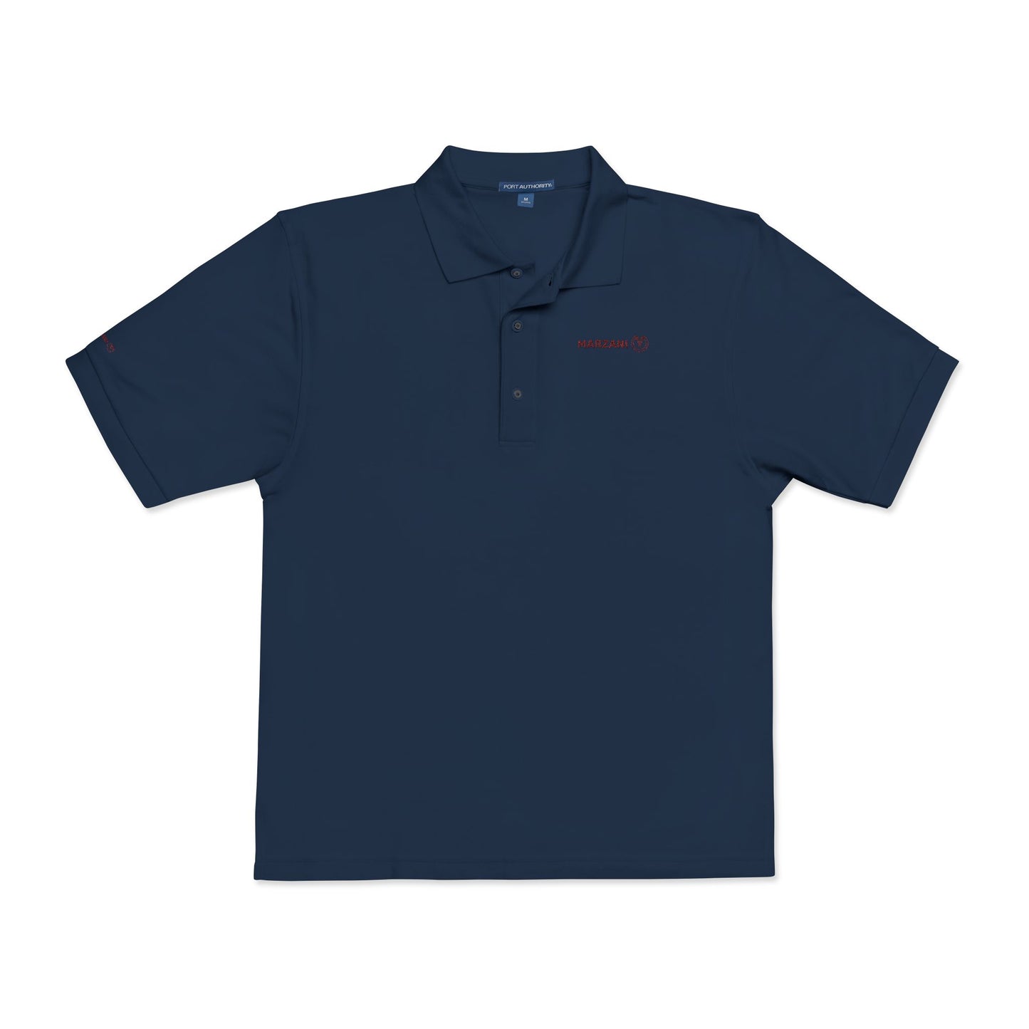 Marzani Stylish Unisex Embroidered Polo Shirt - Perfect for Casual Wear and Business Casual Events