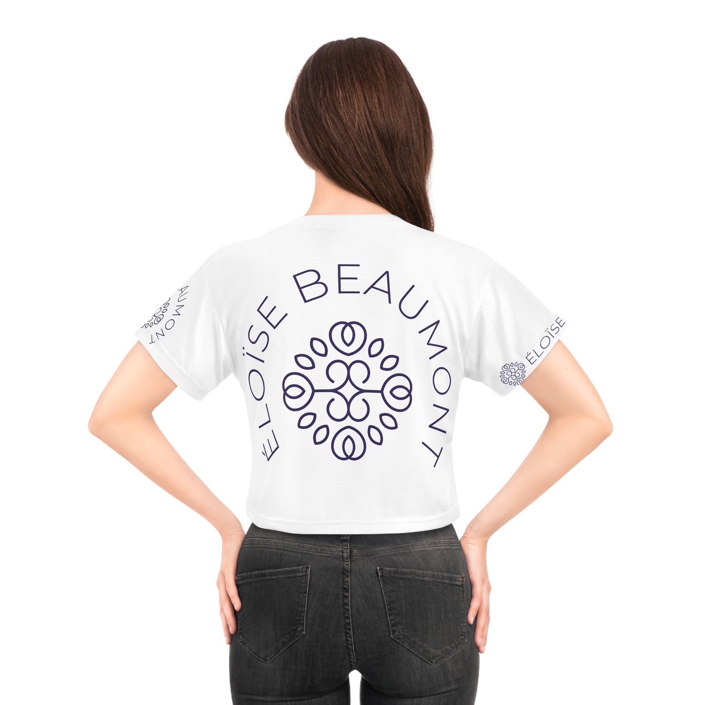 Éloïse Beaumont Crop Tee - Stylish & Unique Casual Wear for Trendsetters