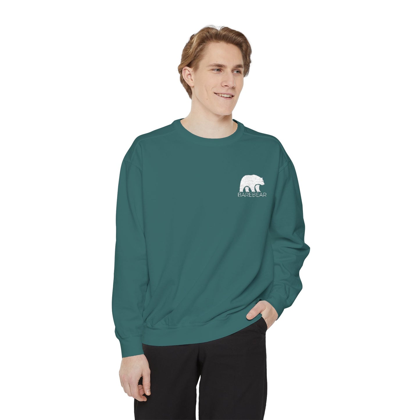 BareBear Graphic Sweatshirt - Unisex Garment-Dyed for Comfort