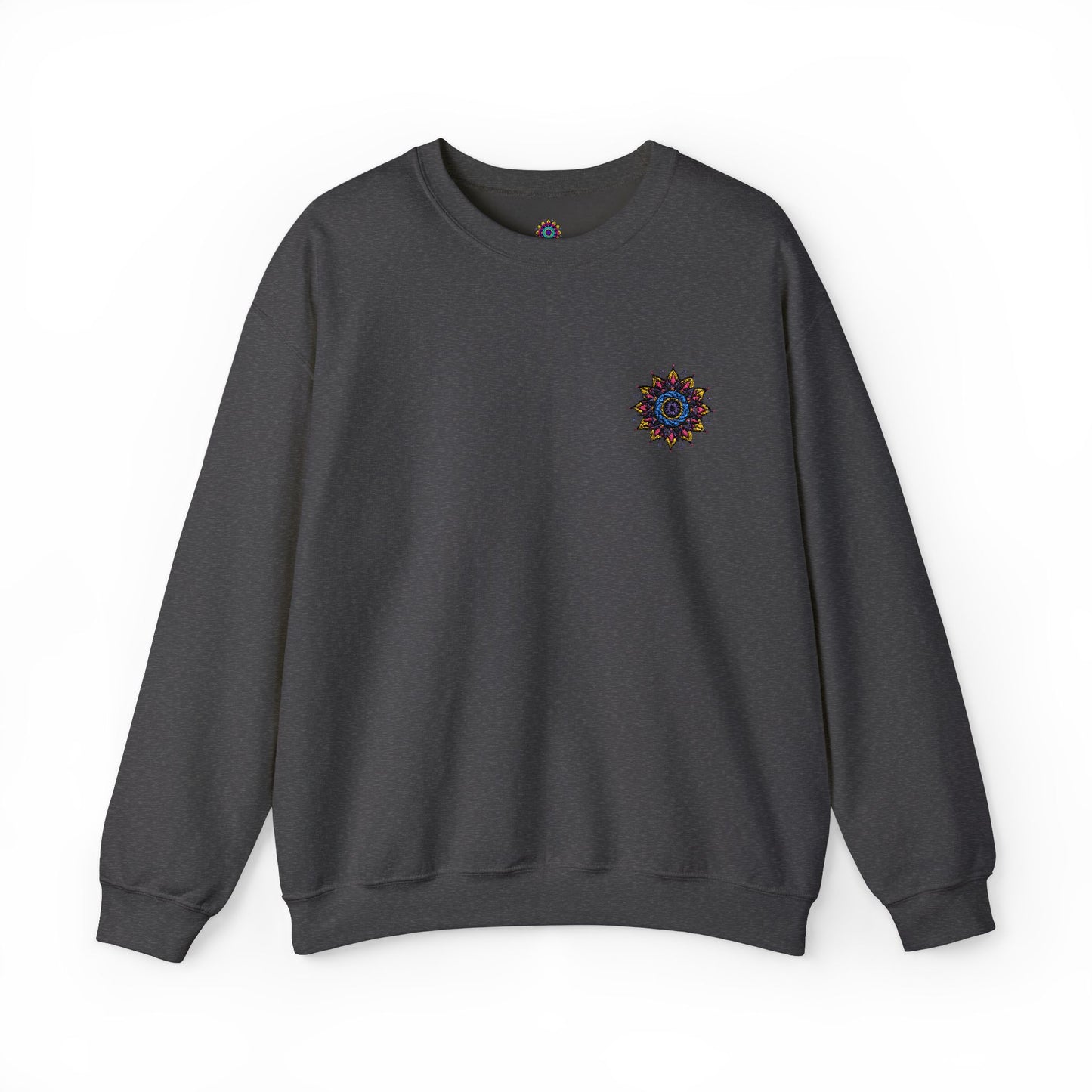 Sunshine Vibes Unisex Crewneck Sweatshirt – Cozy Heavy Blend for Everyday Comfort - cosmic