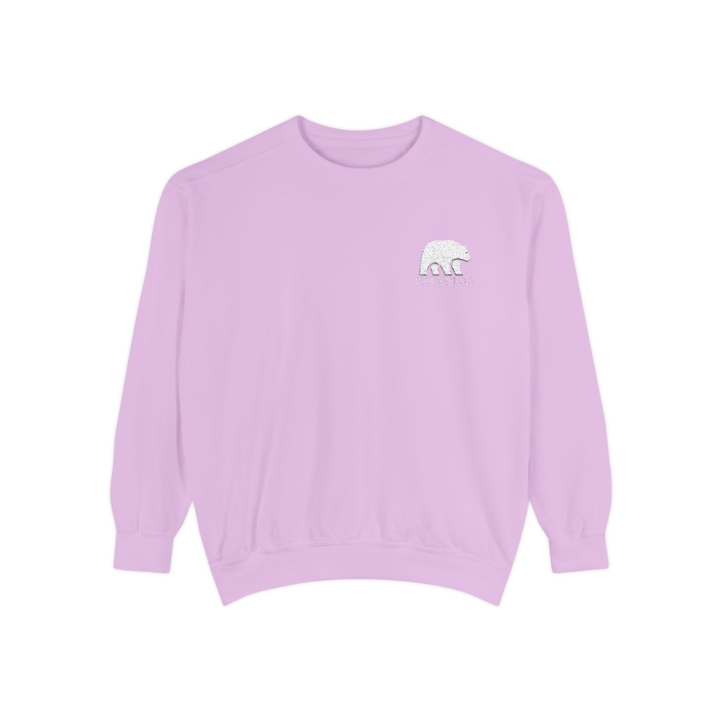 BareBear Graphic Sweatshirt - Unisex Garment-Dyed for Comfort