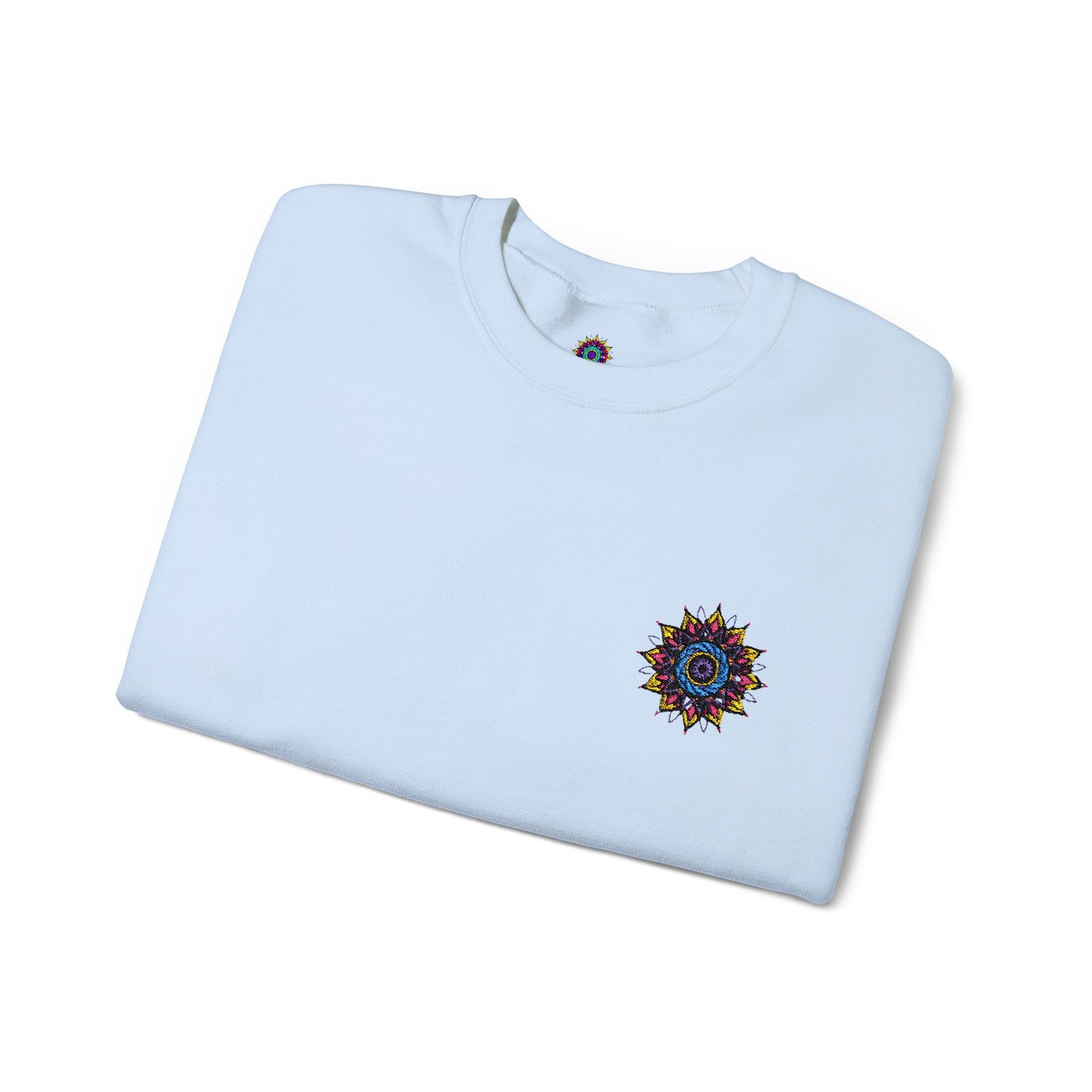 Sunshine Vibes Unisex Crewneck Sweatshirt – Cozy Heavy Blend for Everyday Comfort - cosmic