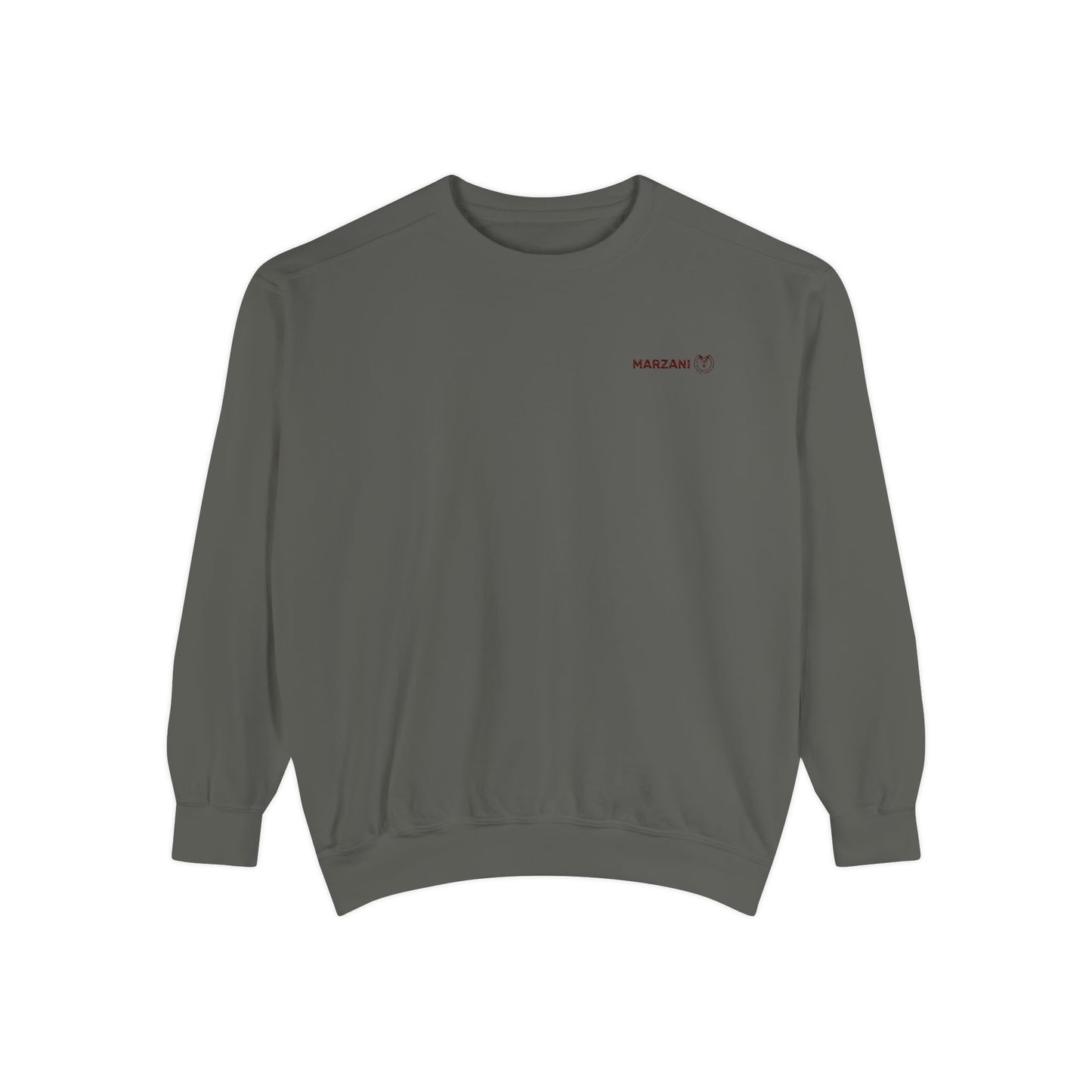 Marzani Unisex Garment-Dyed Sweatshirt - Casual Comfort for Every Occasion