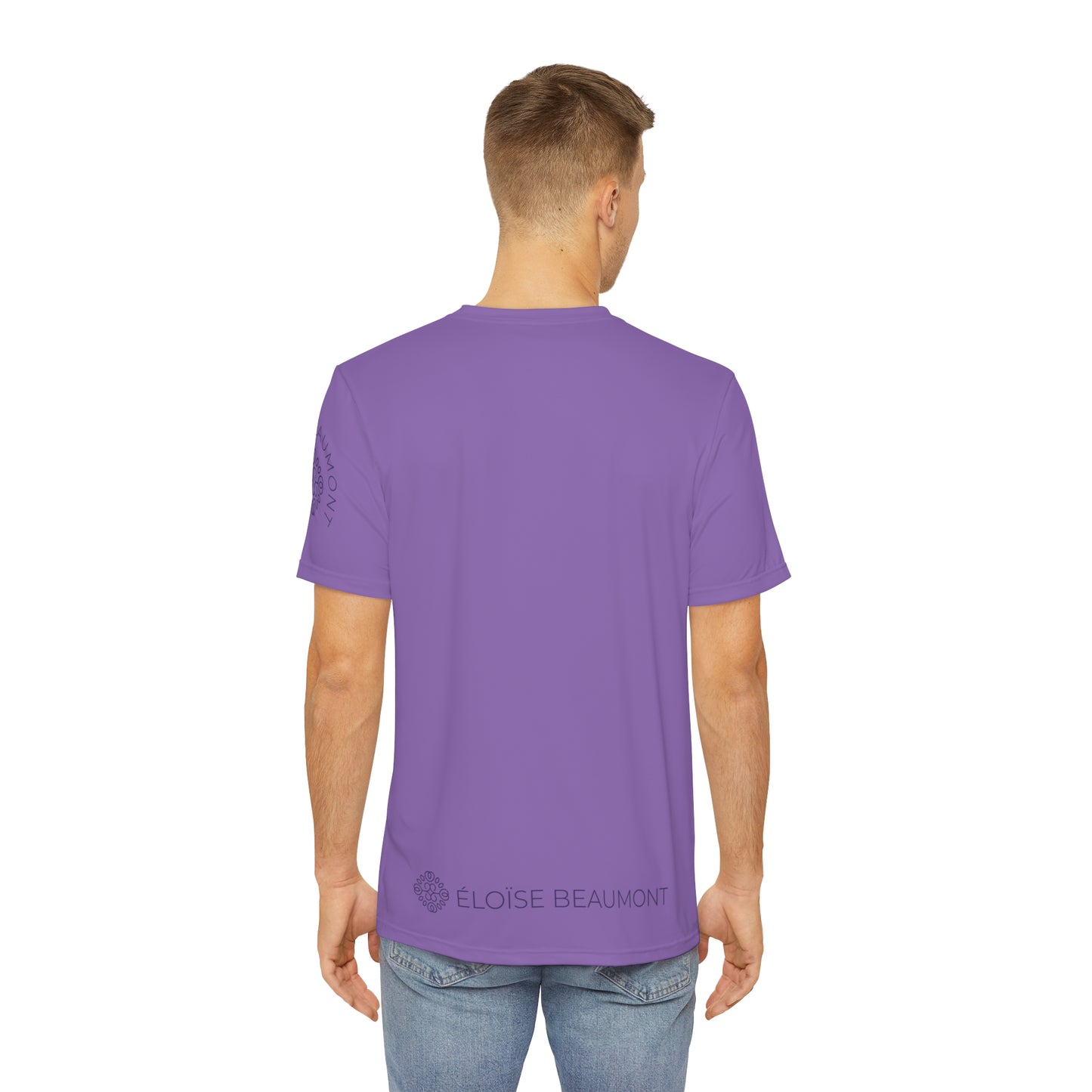 ÉLOISE BEAUMONT Men's Stylish Polyester Tee -