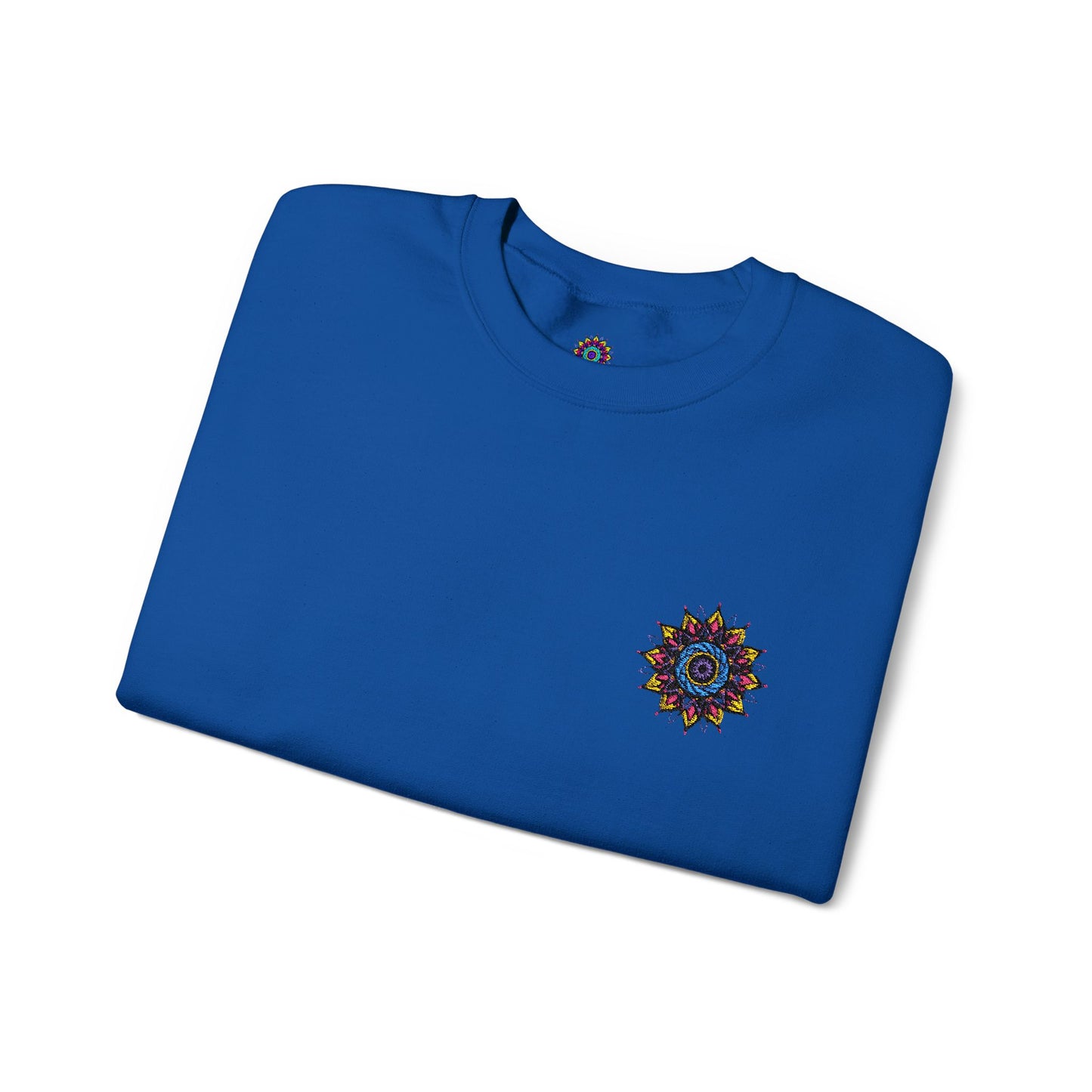 Sunshine Vibes Unisex Crewneck Sweatshirt – Cozy Heavy Blend for Everyday Comfort - cosmic