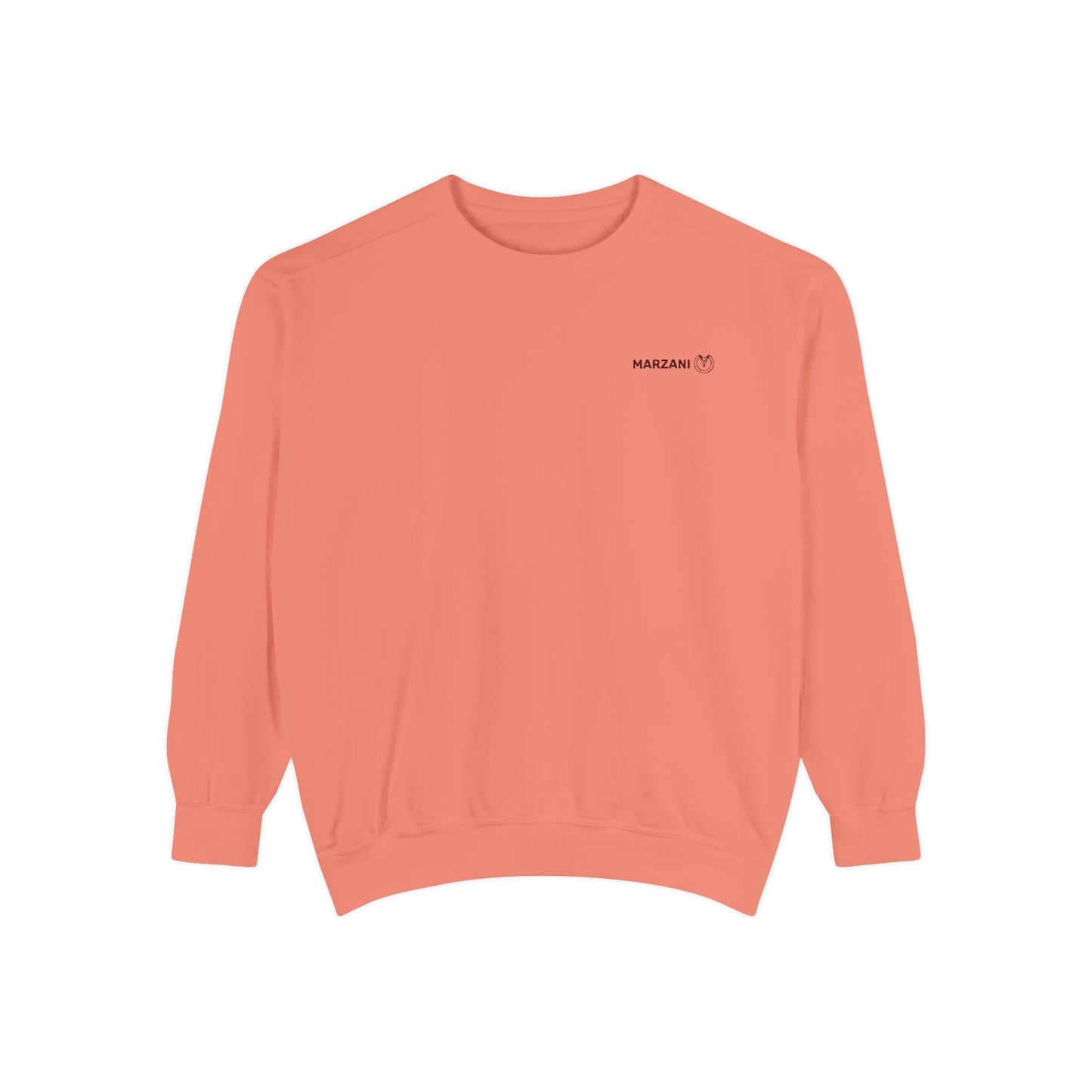 Marzani Unisex Garment-Dyed Sweatshirt - Casual Comfort for Every Occasion
