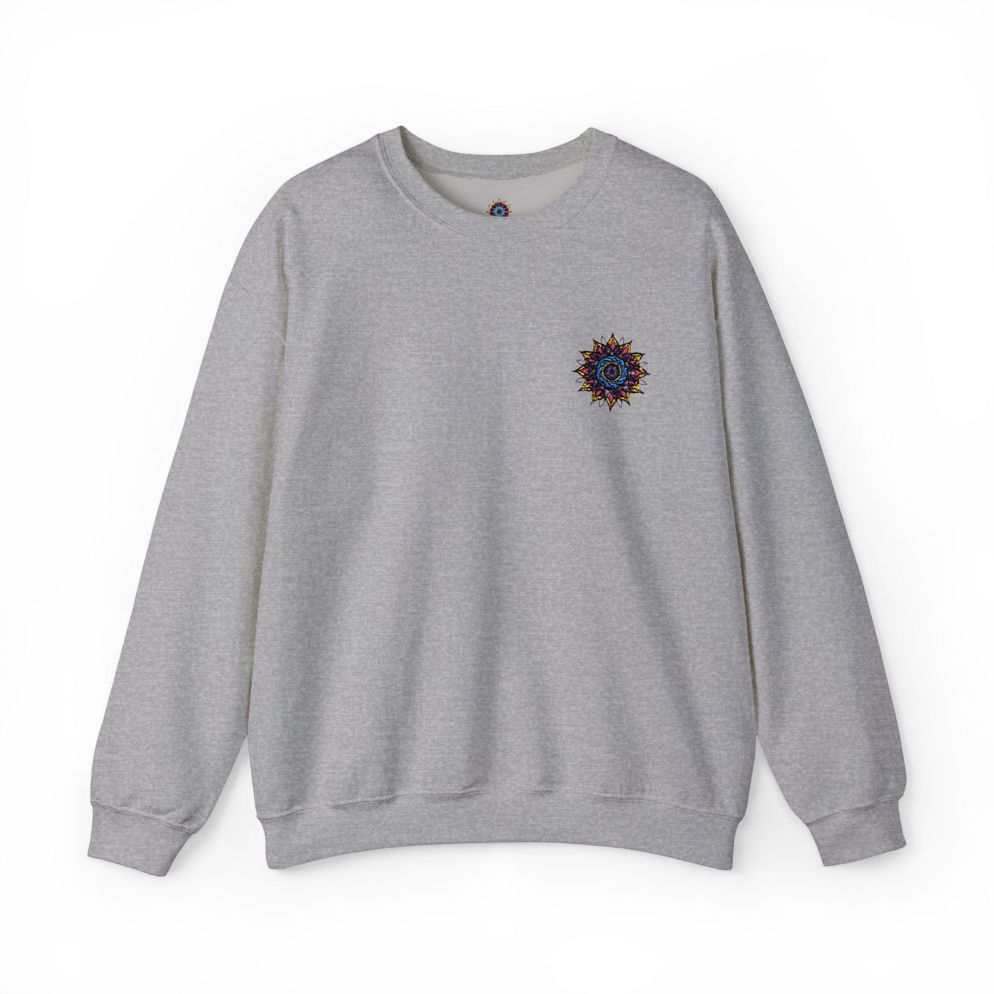 Sunshine Vibes Unisex Crewneck Sweatshirt – Cozy Heavy Blend for Everyday Comfort - cosmic