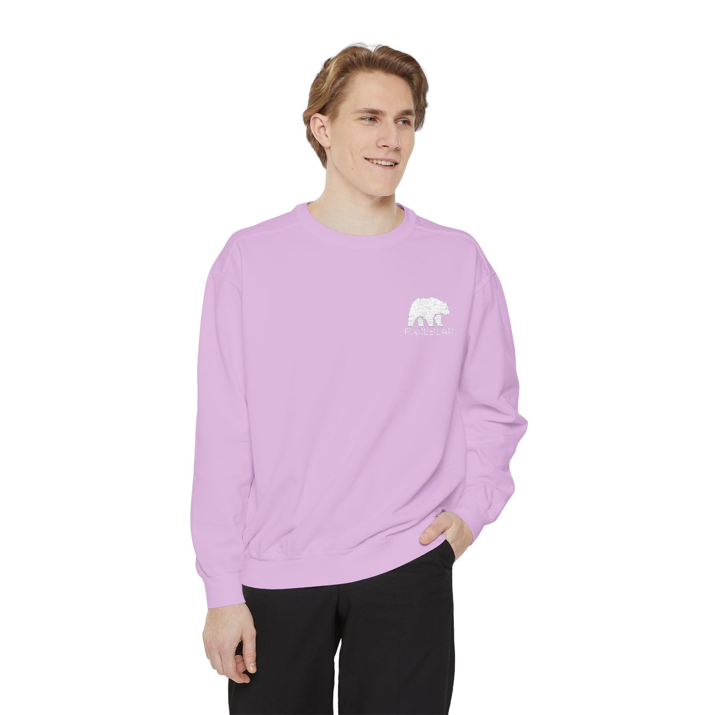 BareBear Graphic Sweatshirt - Unisex Garment-Dyed for Comfort