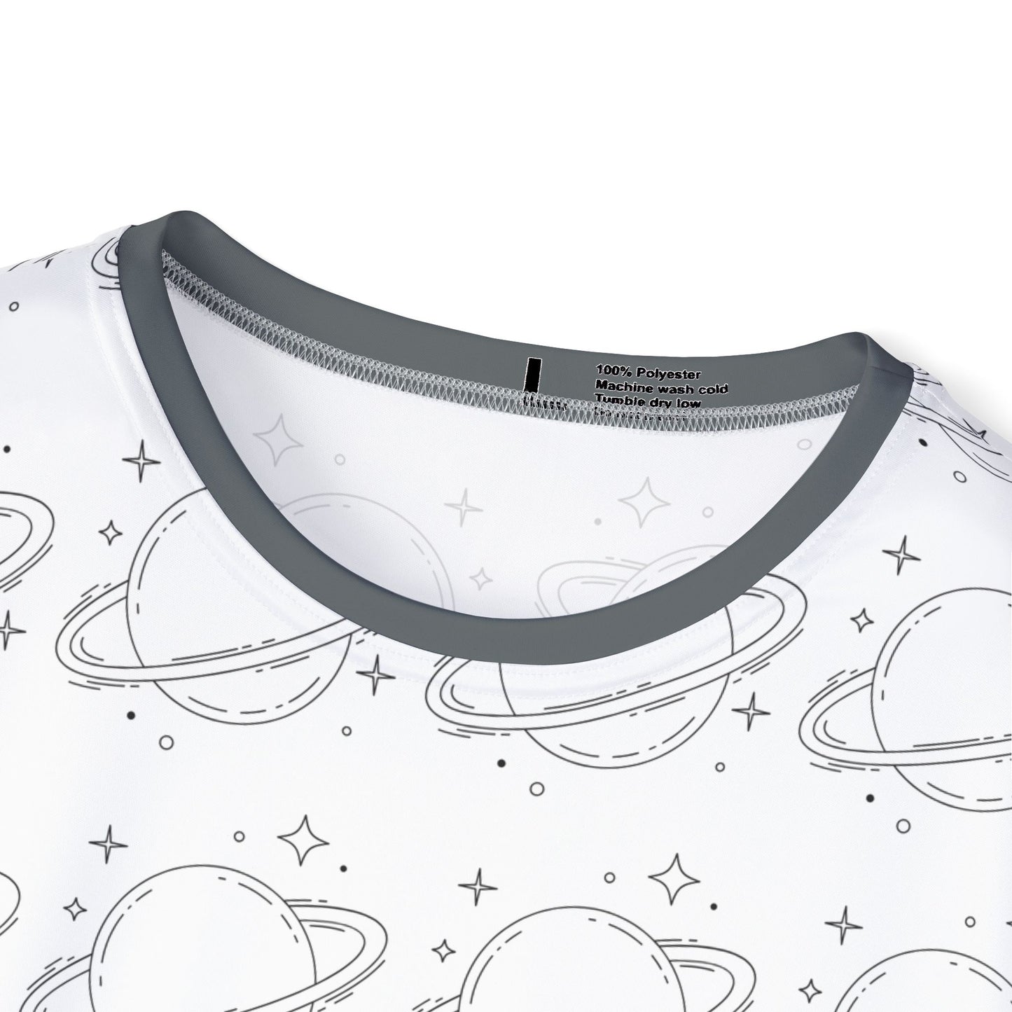 Men's Space-Themed Sports Jersey - Stylish and Comfortable Tee for Sports . cosmic
