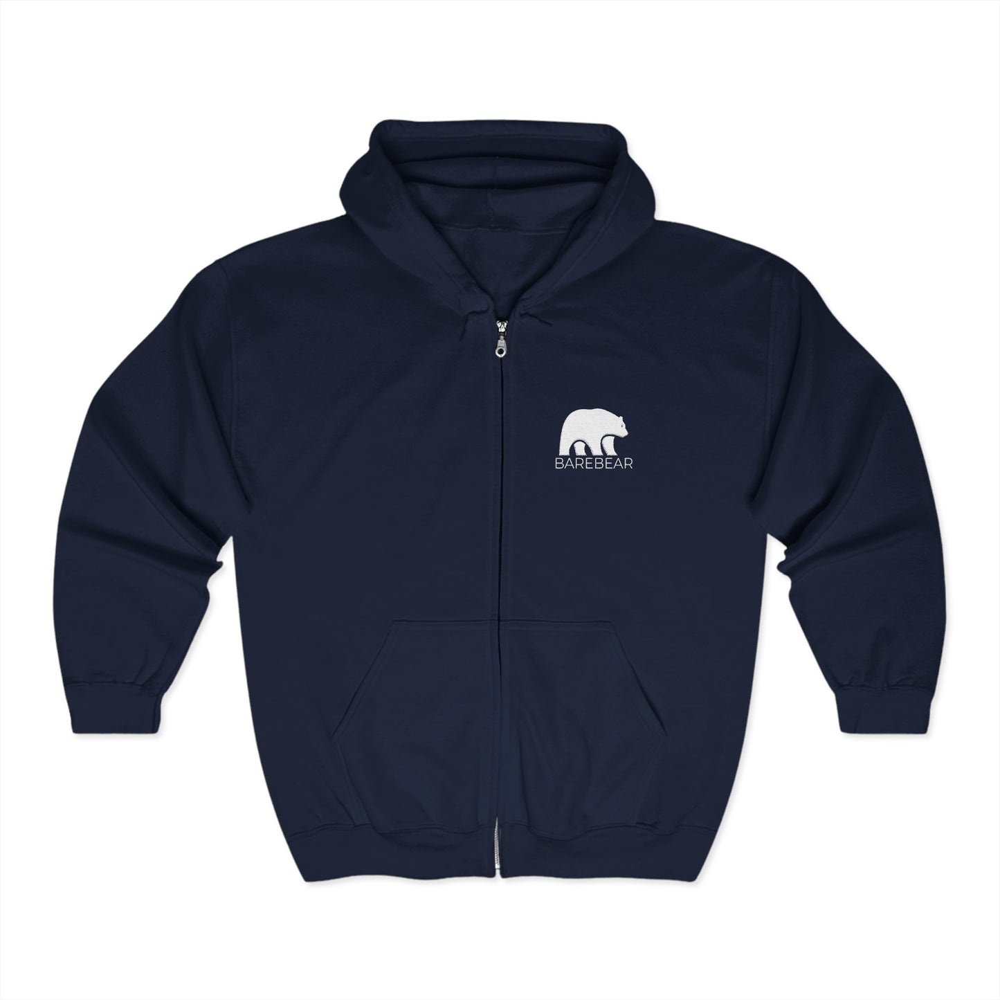 BareBear Unisex Heavy Blend™ Full Zip Hooded Sweatshirt