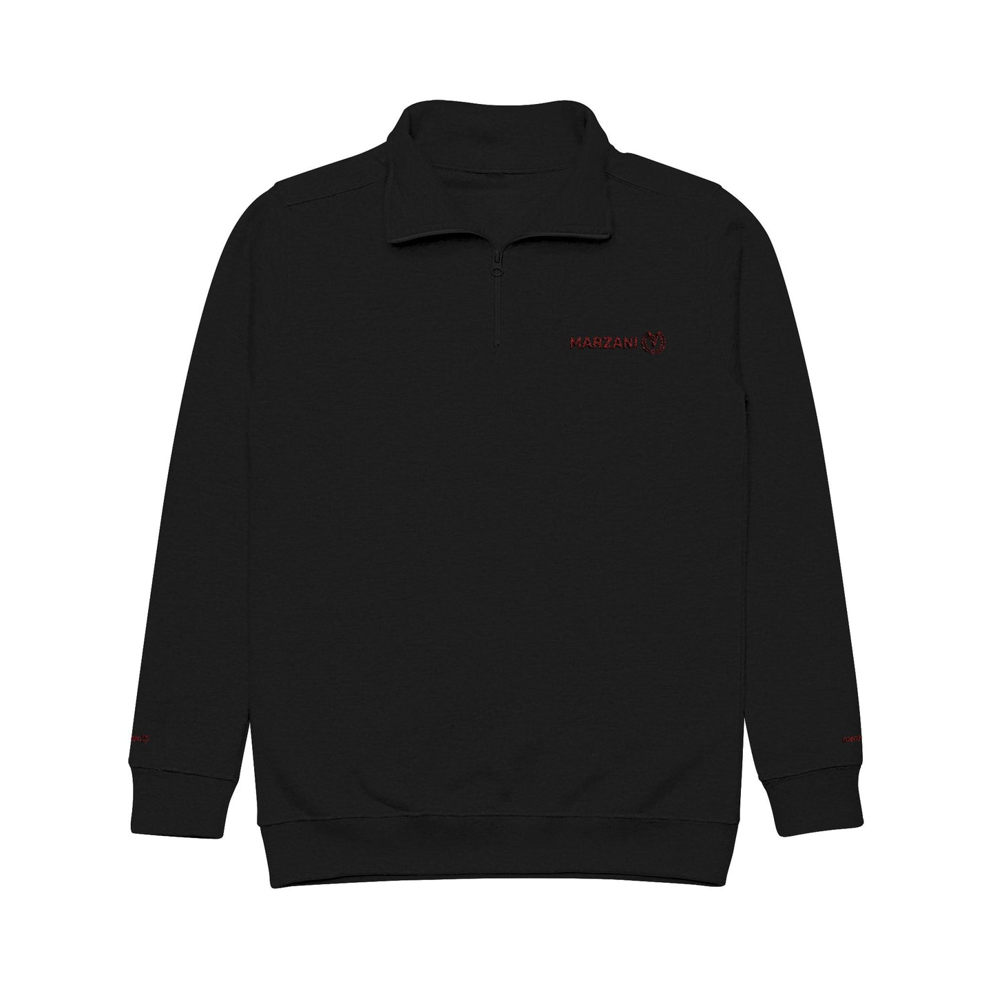 Marzani Cozy Embroidered Unisex Fleece Pullover - Perfect for Casual Days & Gifting