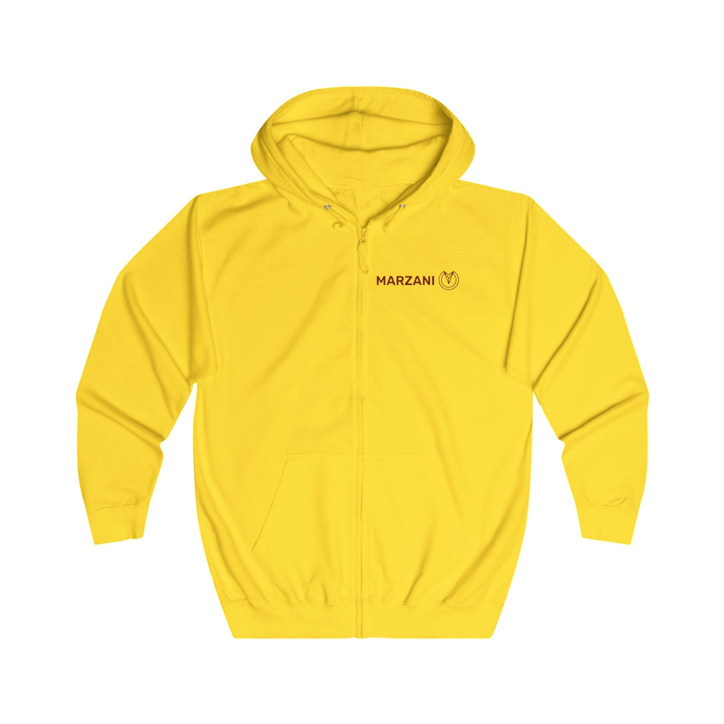 MARZANI Full Zip Hoodie with - Cozy Casual Wear for Everyday Comfort