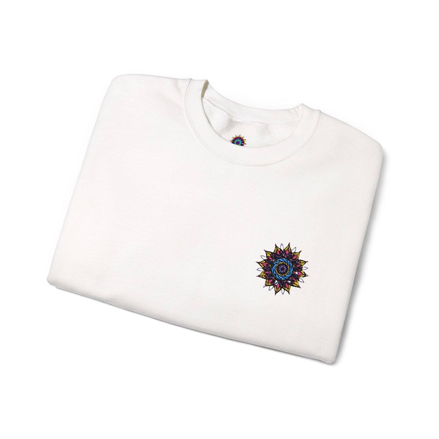 Sunshine Vibes Unisex Crewneck Sweatshirt – Cozy Heavy Blend for Everyday Comfort - cosmic
