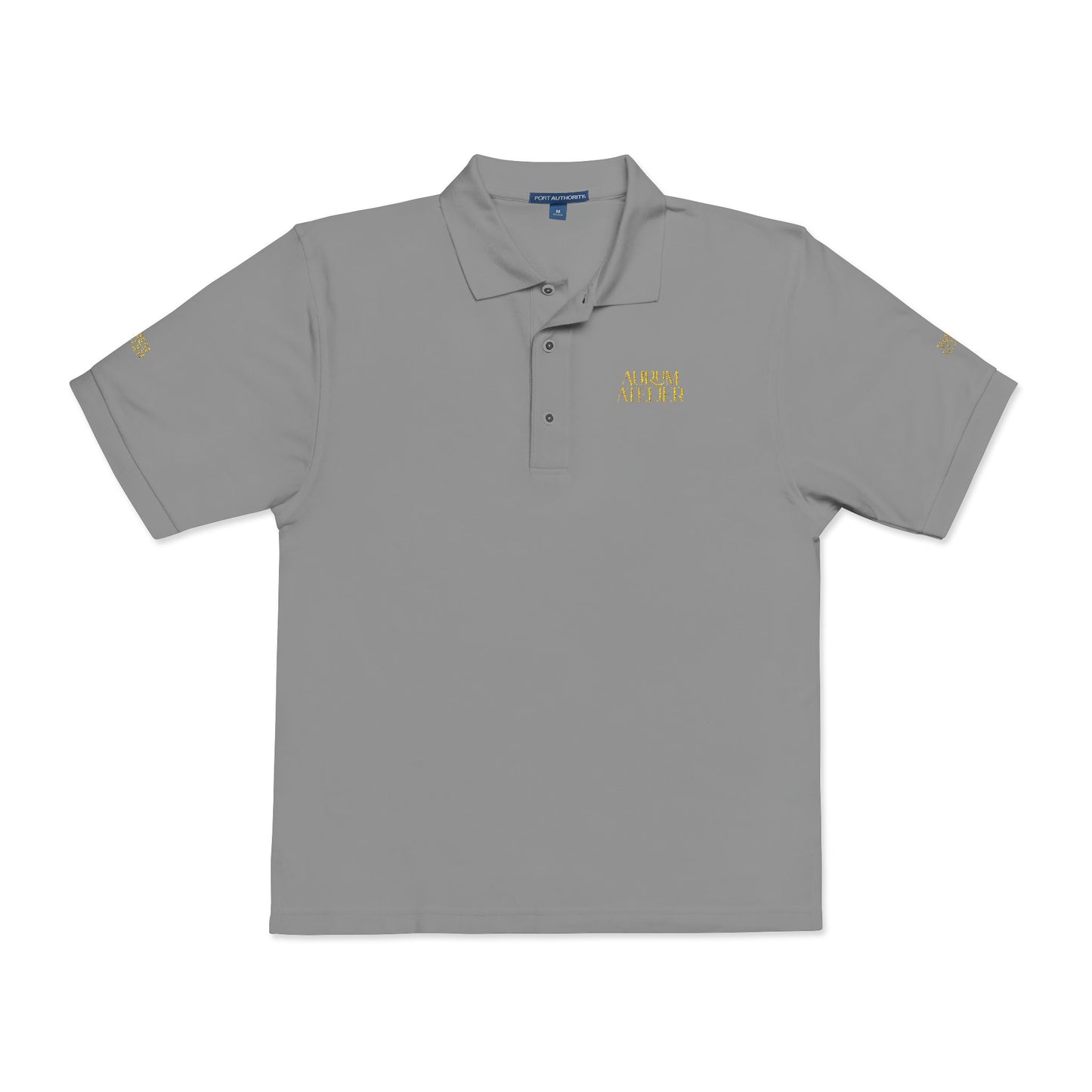 AURUM ATELIER Embroidered Unisex Polo Shirt - Stylish & Versatile for Any Occasion