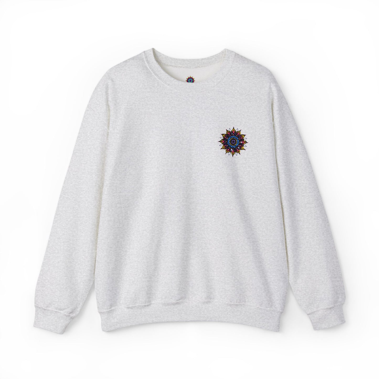 Sunshine Vibes Unisex Crewneck Sweatshirt – Cozy Heavy Blend for Everyday Comfort - cosmic