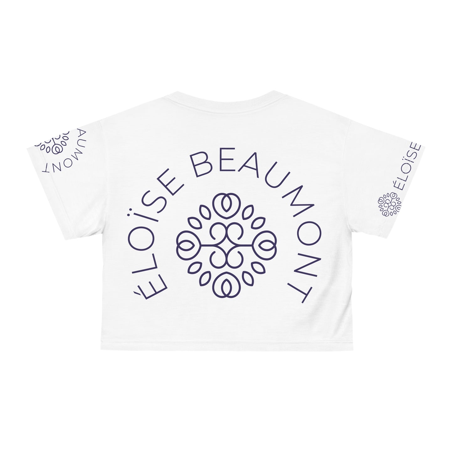 Éloïse Beaumont Crop Tee - Stylish & Unique Casual Wear for Trendsetters