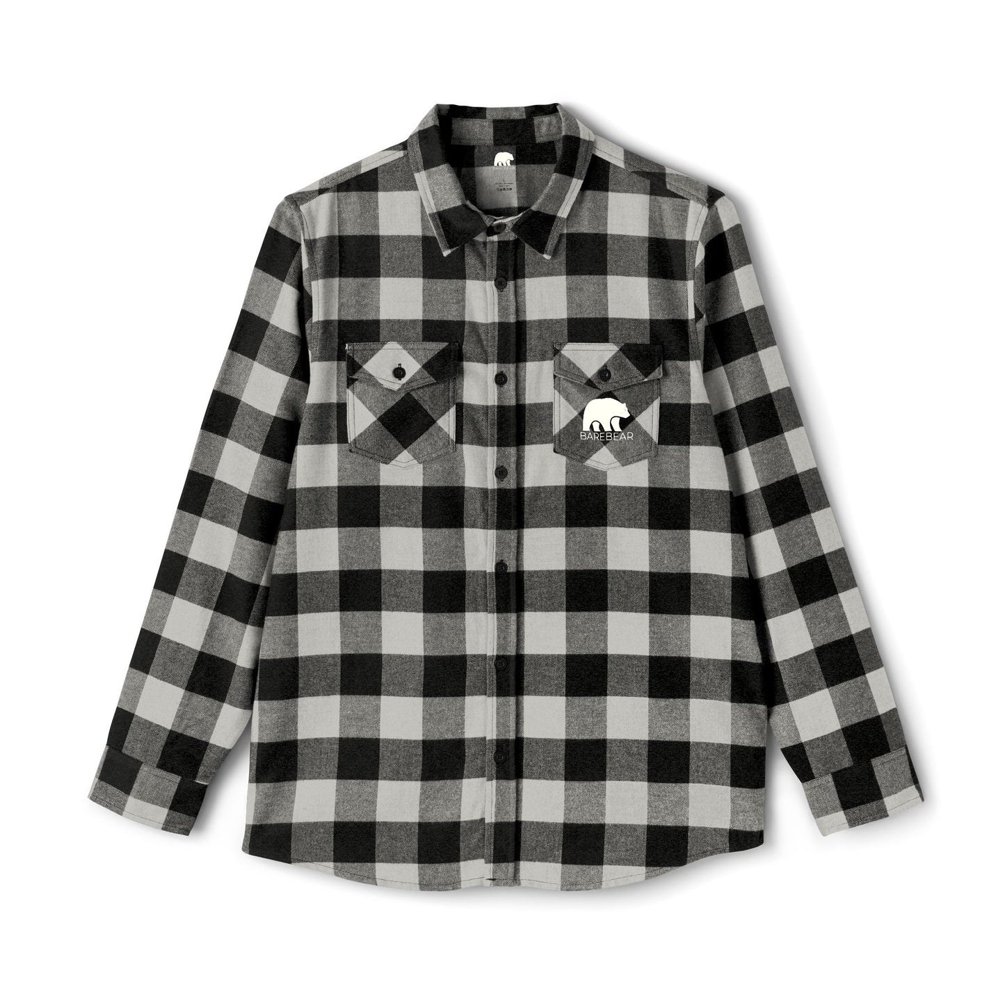 BareBear Cozy Unisex Flannel Shirt -