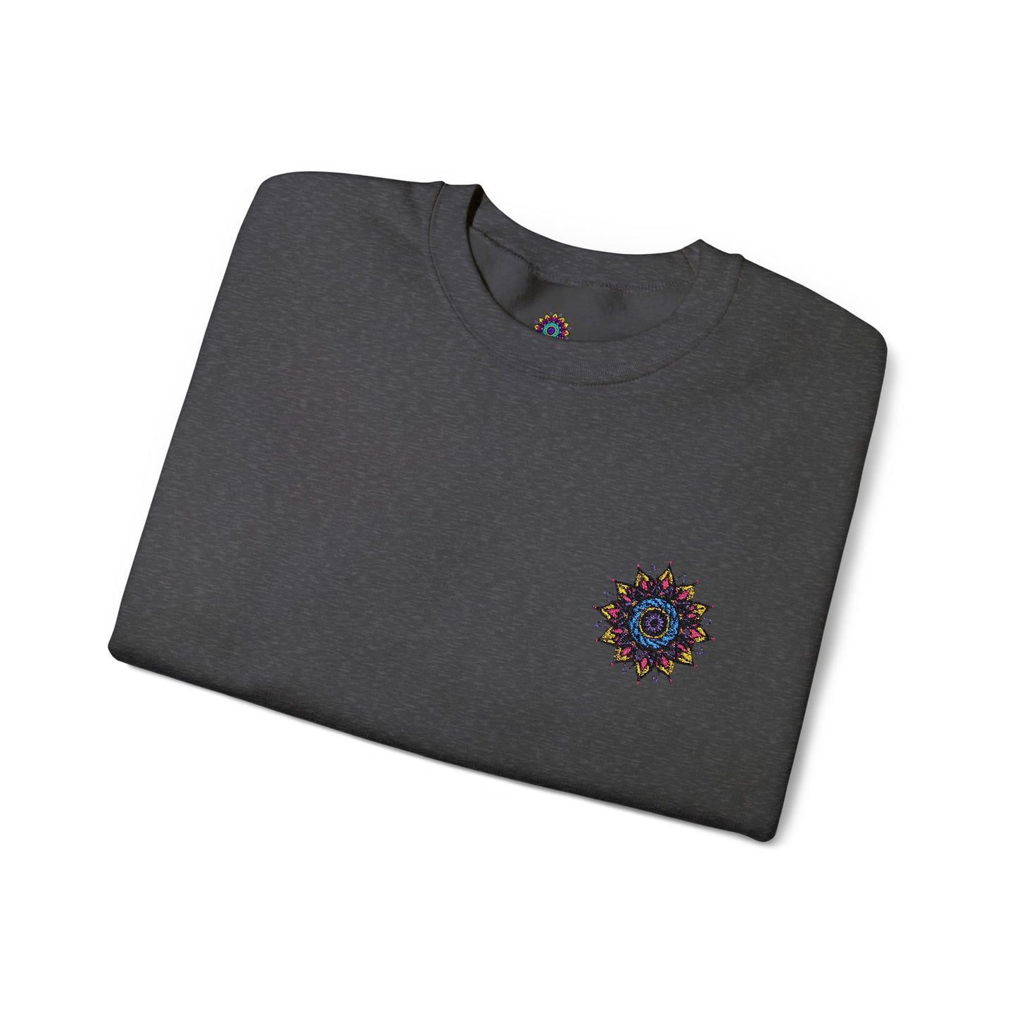 Sunshine Vibes Unisex Crewneck Sweatshirt – Cozy Heavy Blend for Everyday Comfort - cosmic