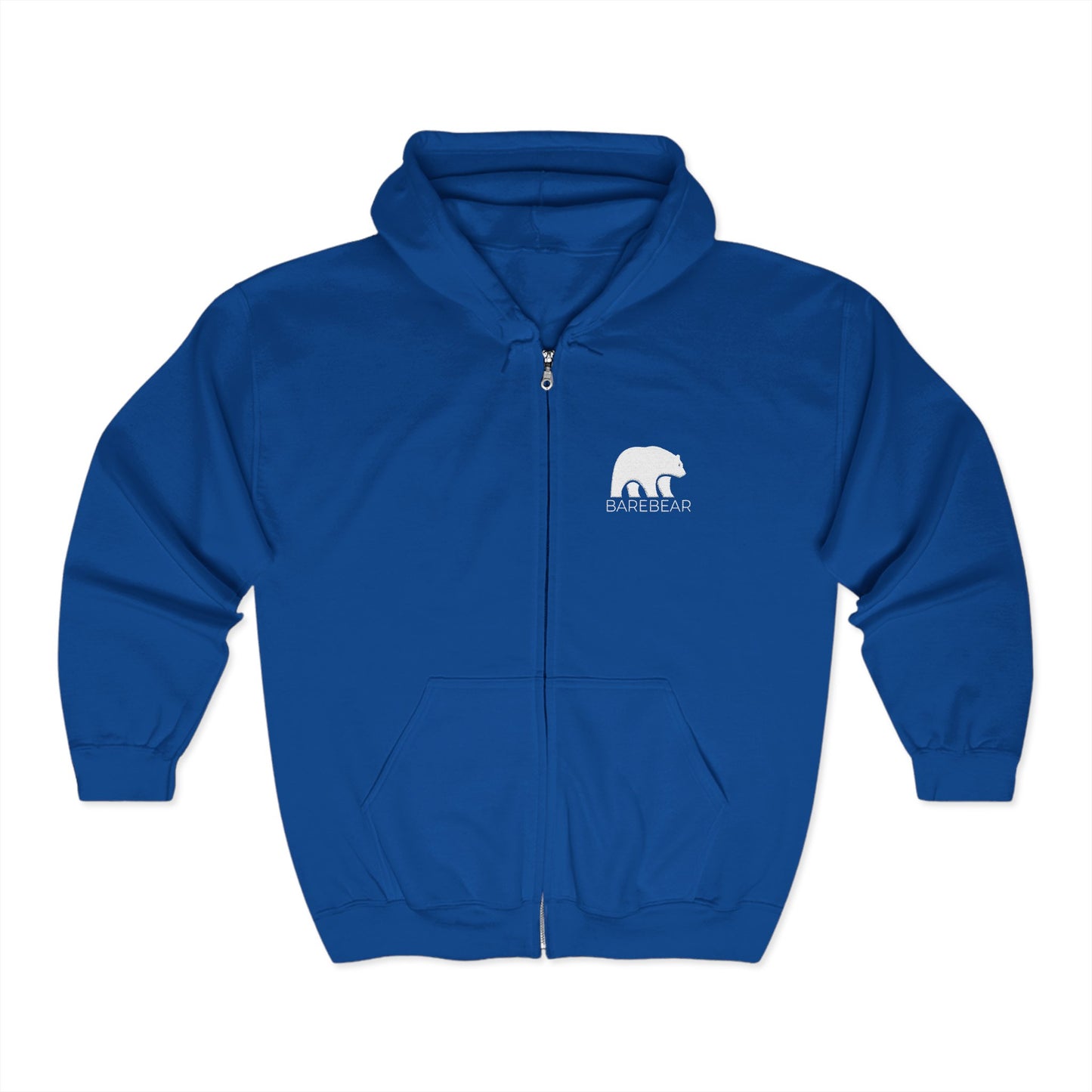 BareBear Unisex Heavy Blend™ Full Zip Hooded Sweatshirt