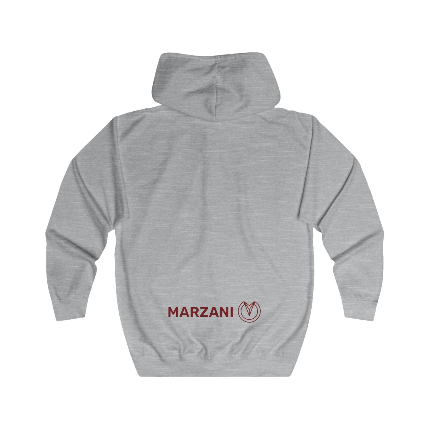 MARZANI Full Zip Hoodie with - Cozy Casual Wear for Everyday Comfort
