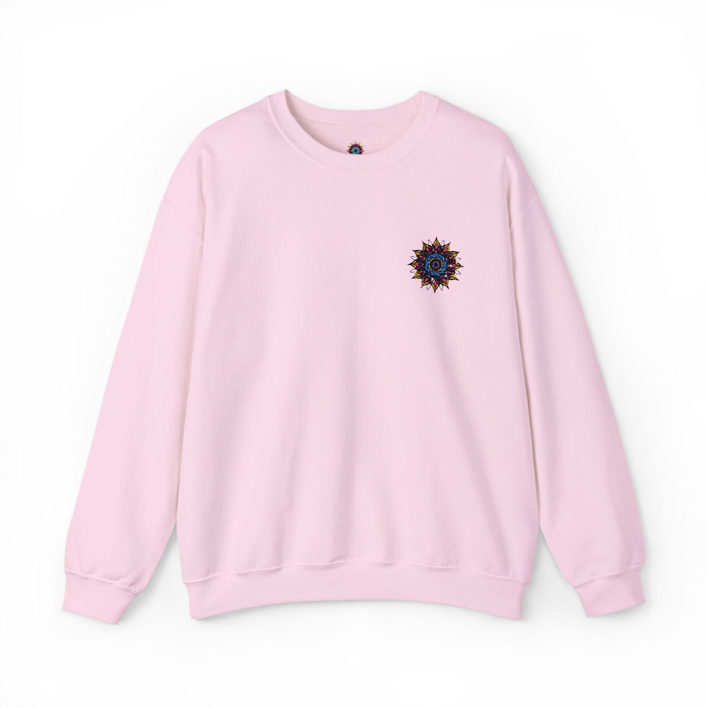 Sunshine Vibes Unisex Crewneck Sweatshirt – Cozy Heavy Blend for Everyday Comfort - cosmic