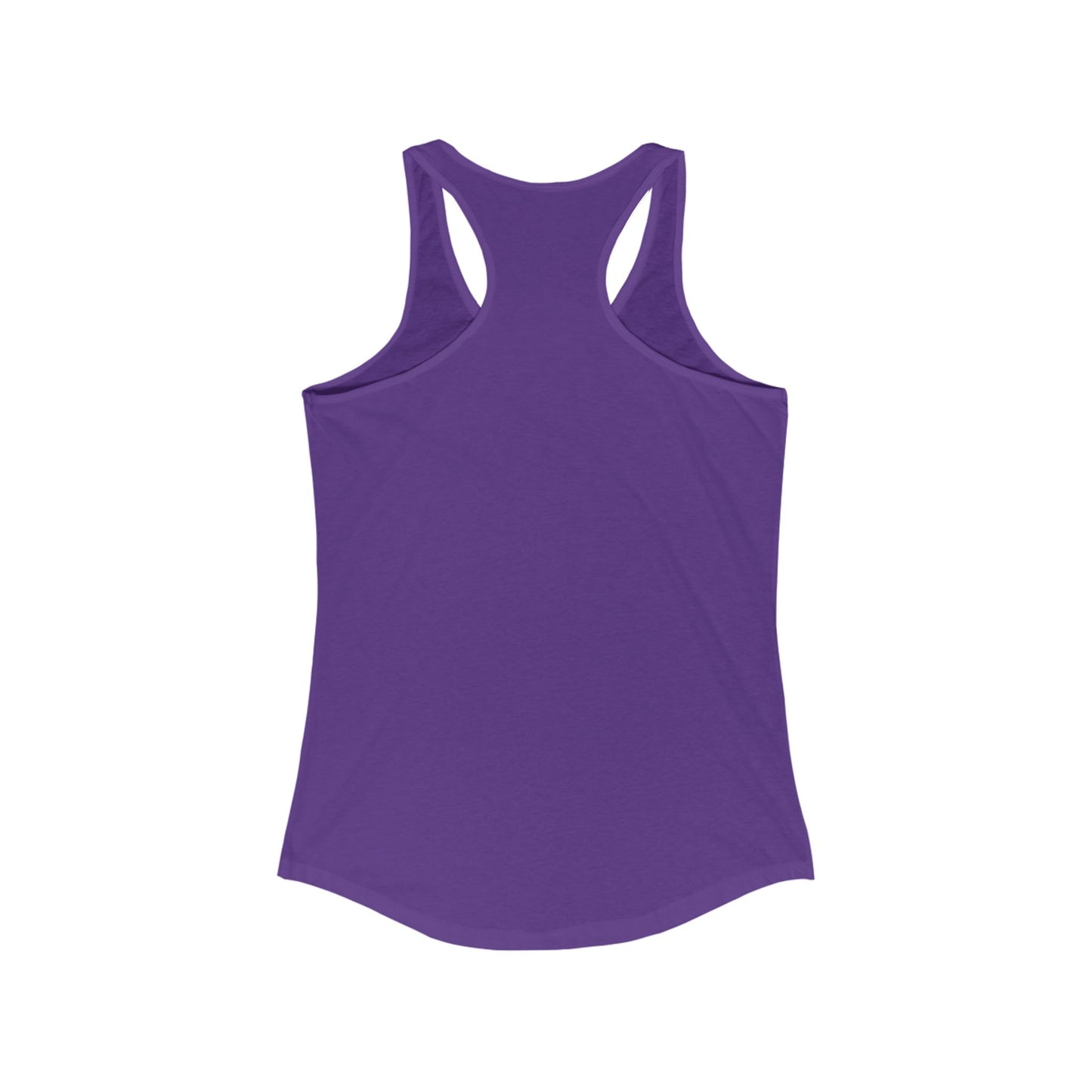 Plum Tree Women's Racerback Tank, Summer Essentials, Fitness Apparel, Gift for Her, Eco-Friendly Clothing