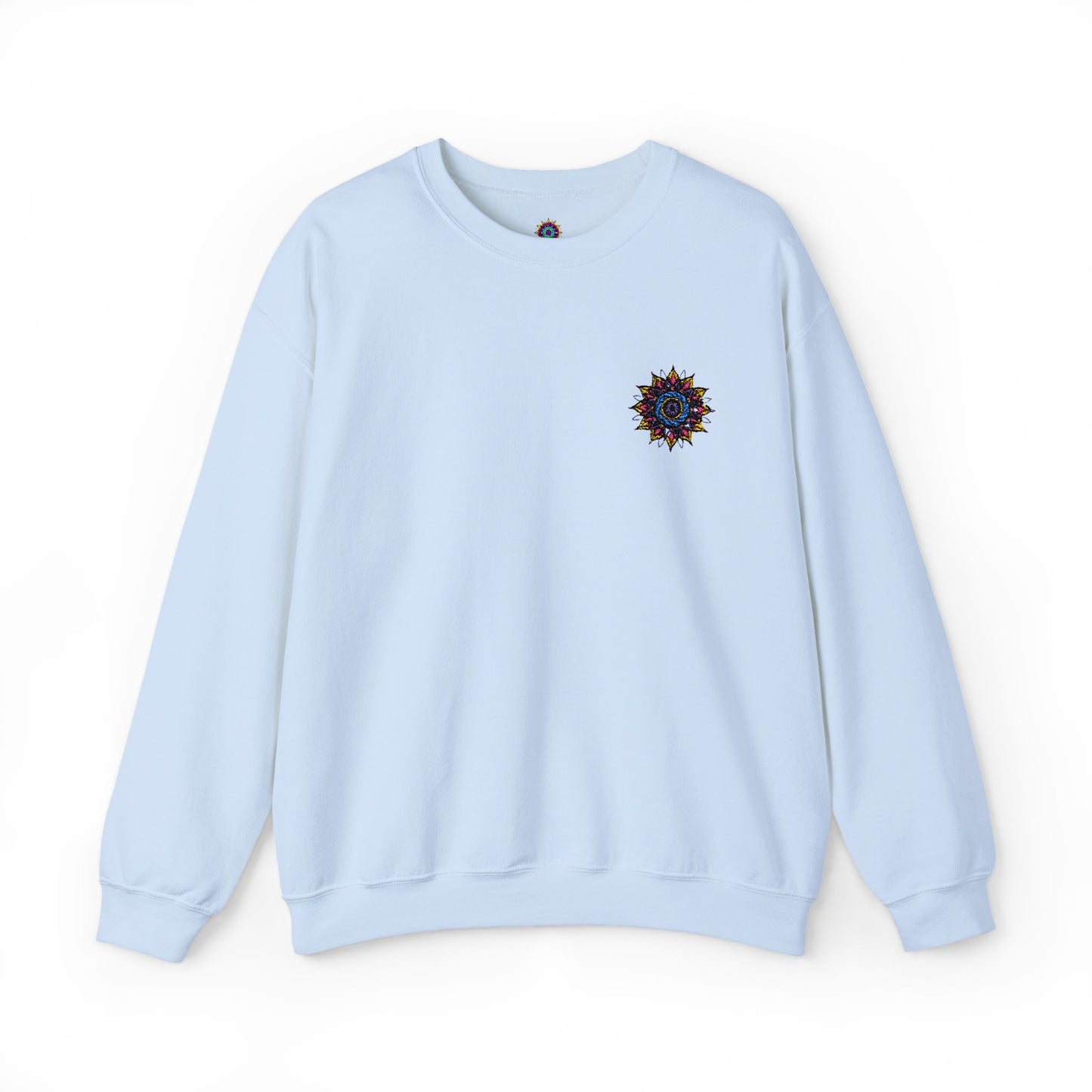 Sunshine Vibes Unisex Crewneck Sweatshirt – Cozy Heavy Blend for Everyday Comfort - cosmic