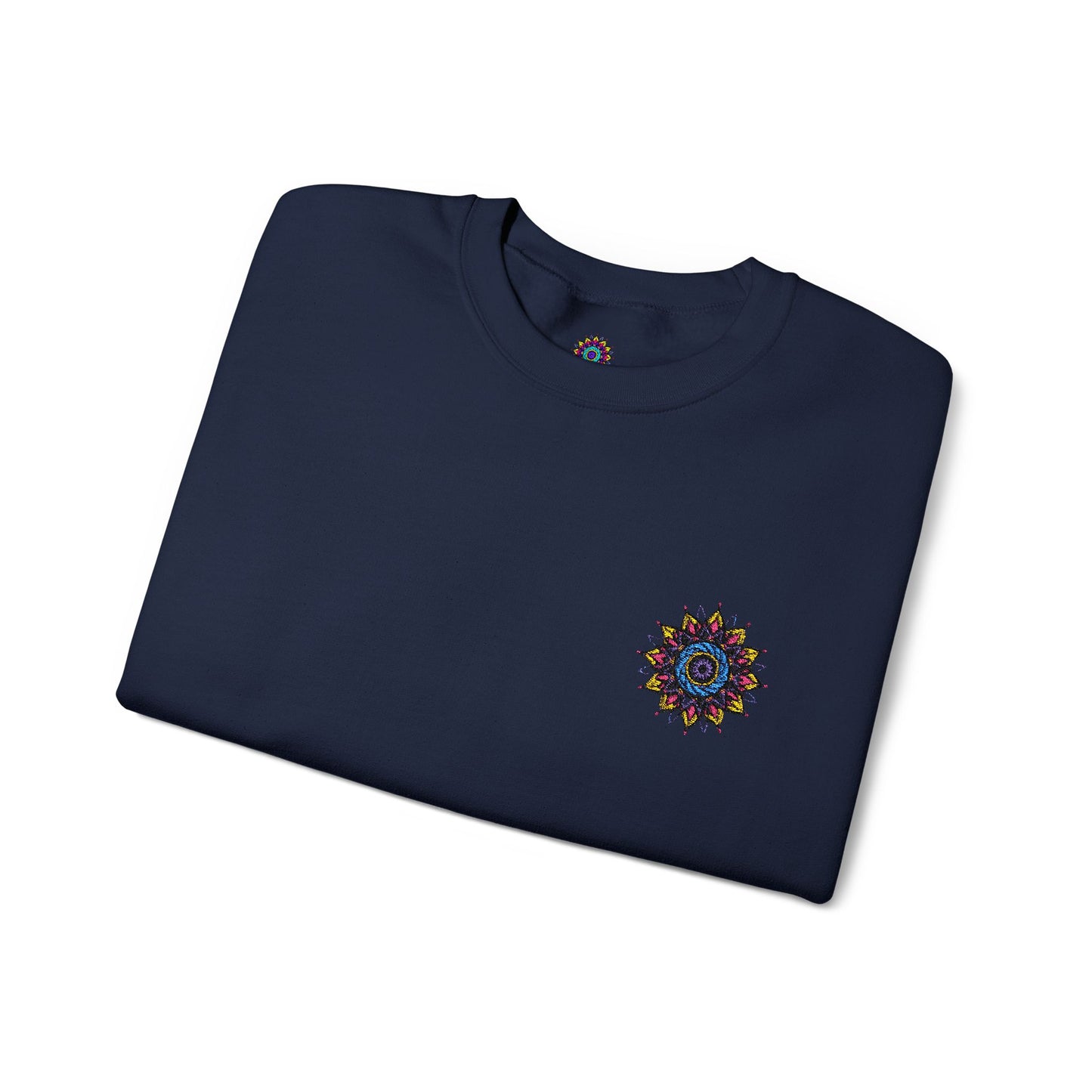 Sunshine Vibes Unisex Crewneck Sweatshirt – Cozy Heavy Blend for Everyday Comfort - cosmic