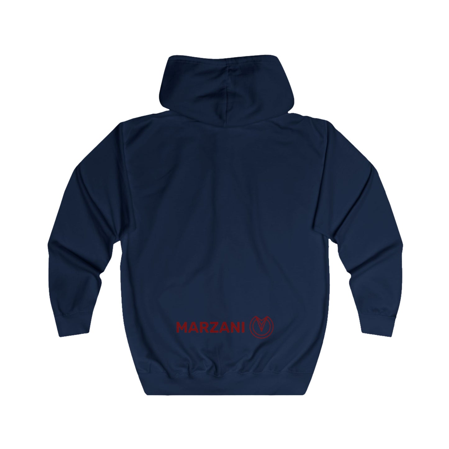 MARZANI Full Zip Hoodie with - Cozy Casual Wear for Everyday Comfort