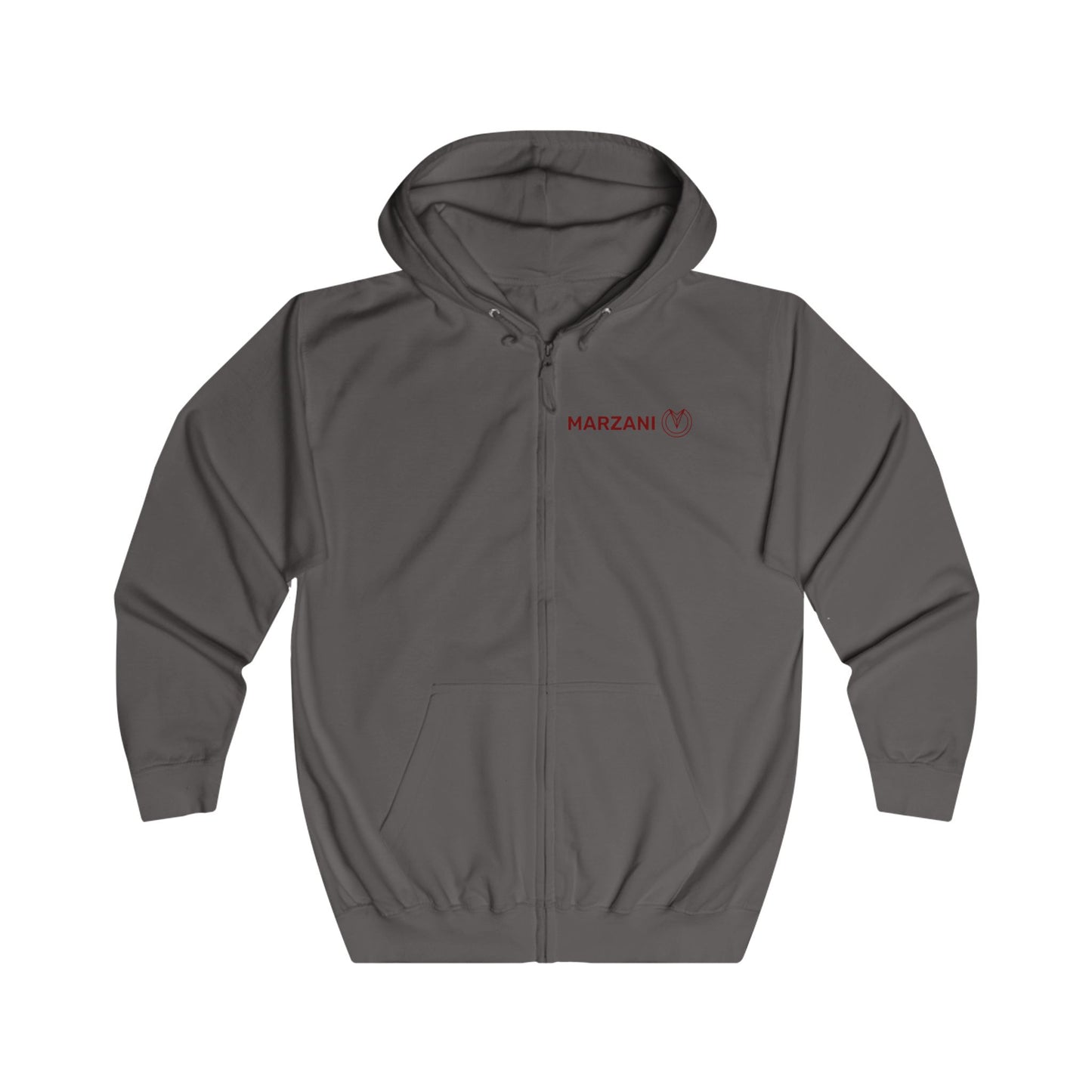 MARZANI Full Zip Hoodie with - Cozy Casual Wear for Everyday Comfort