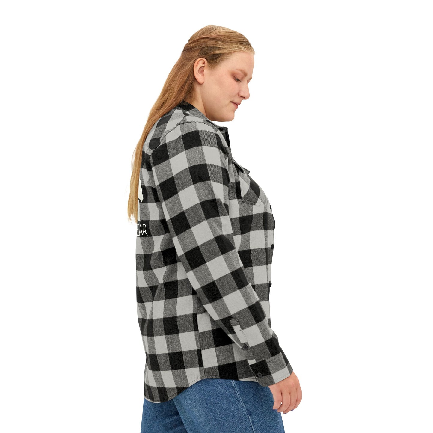 BareBear Cozy Unisex Flannel Shirt -