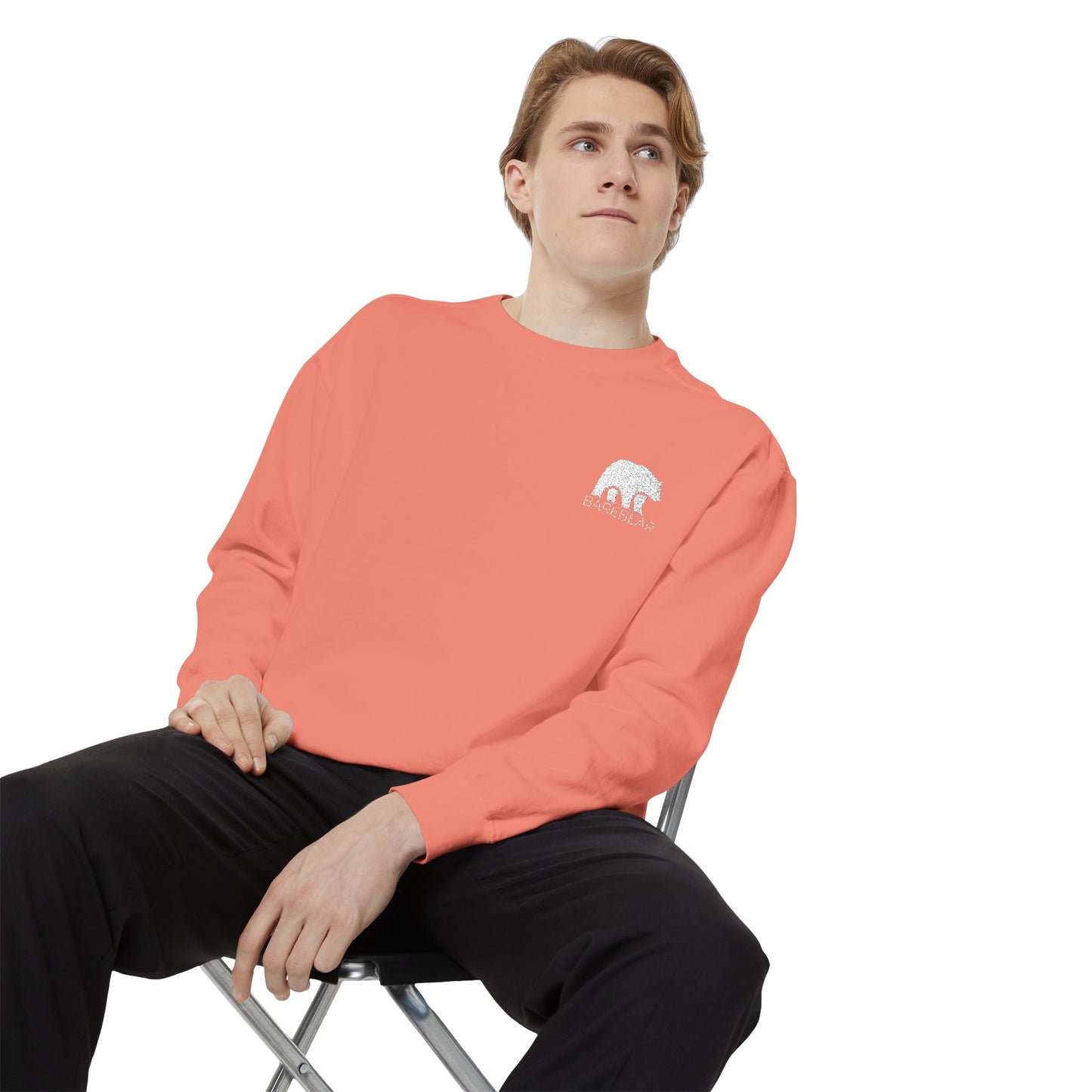 BareBear Graphic Sweatshirt - Unisex Garment-Dyed for Comfort