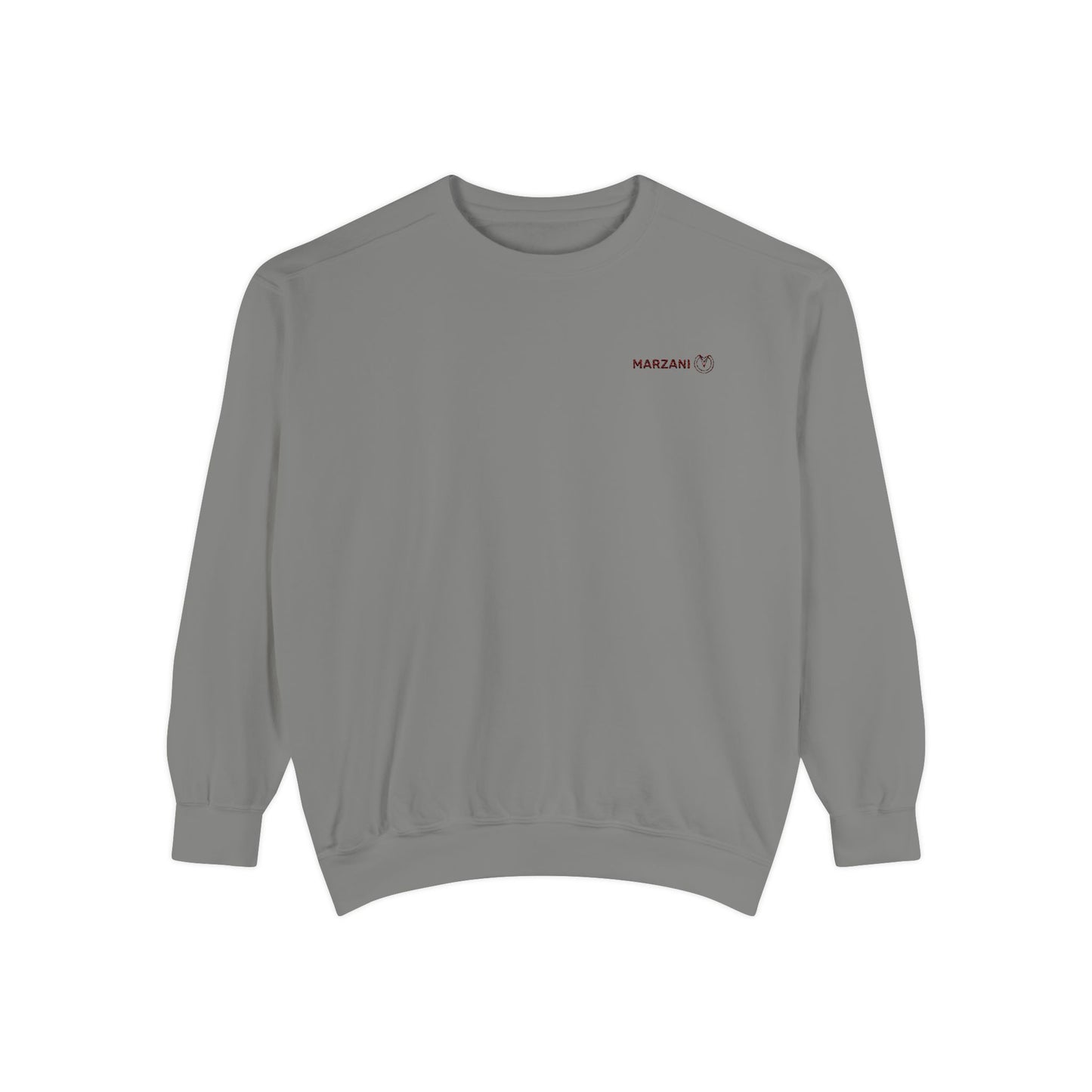 Marzani Unisex Garment-Dyed Sweatshirt - Casual Comfort for Every Occasion