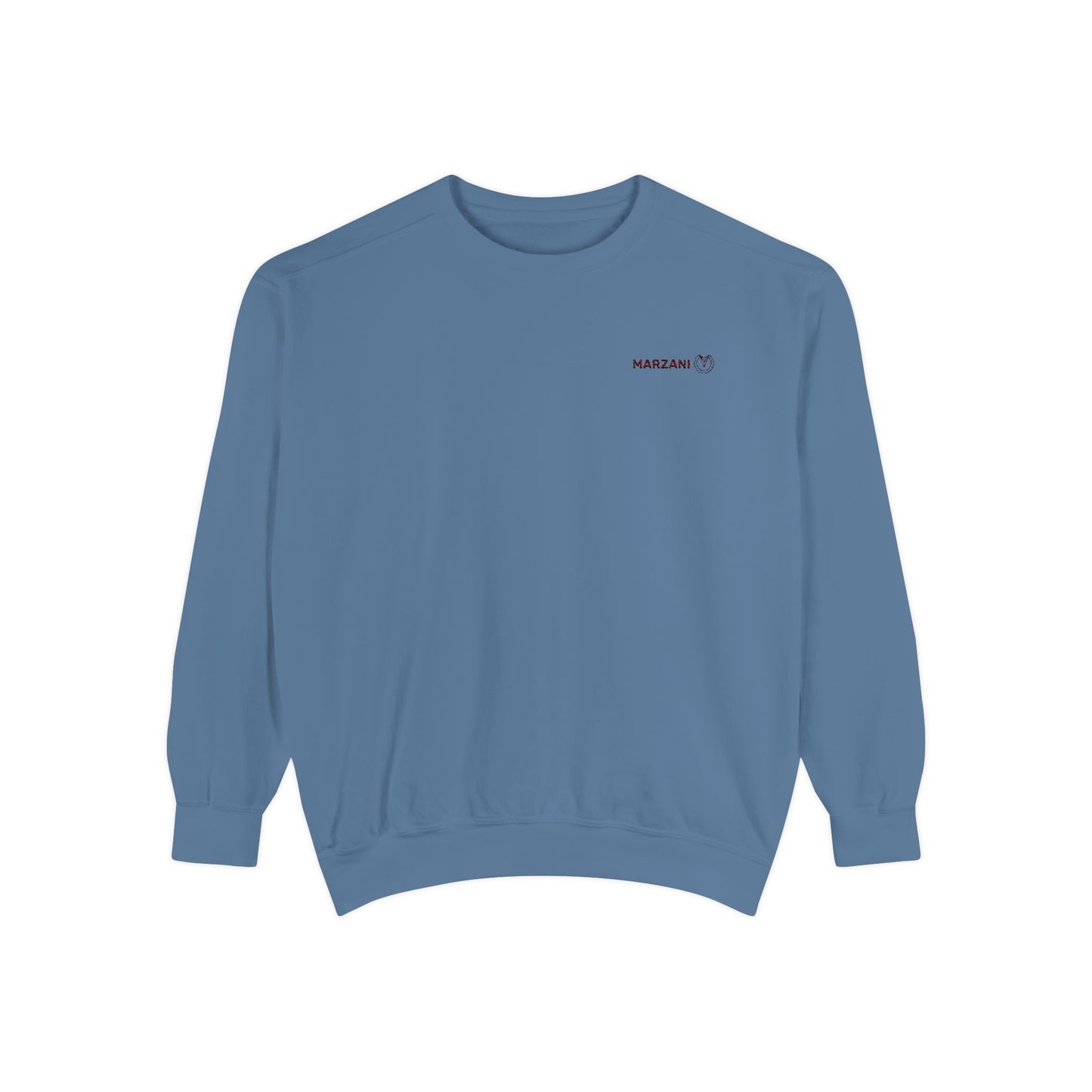 Marzani Unisex Garment-Dyed Sweatshirt - Casual Comfort for Every Occasion