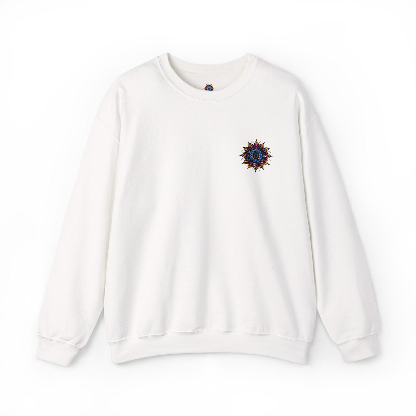 Sunshine Vibes Unisex Crewneck Sweatshirt – Cozy Heavy Blend for Everyday Comfort - cosmic