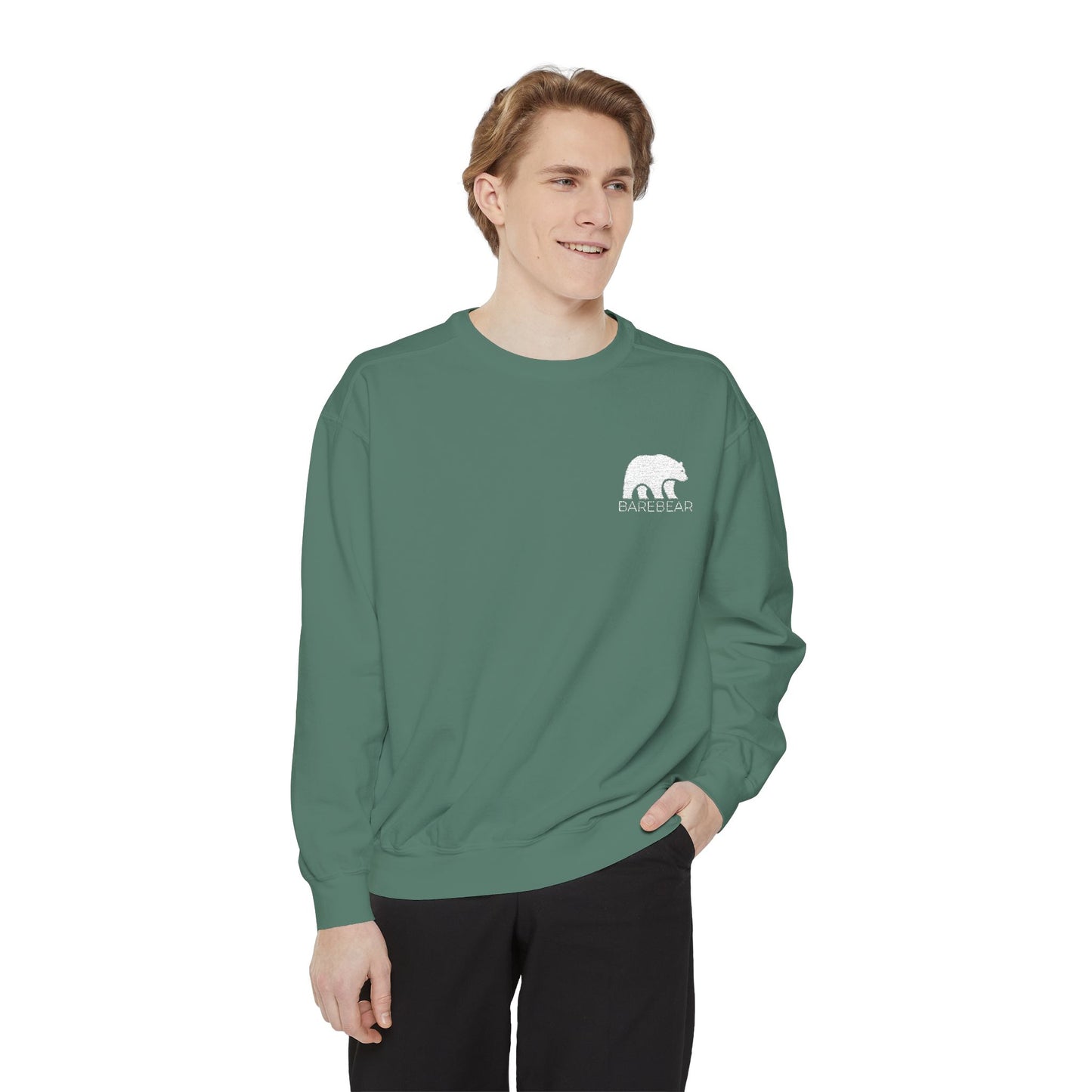BareBear Graphic Sweatshirt - Unisex Garment-Dyed for Comfort