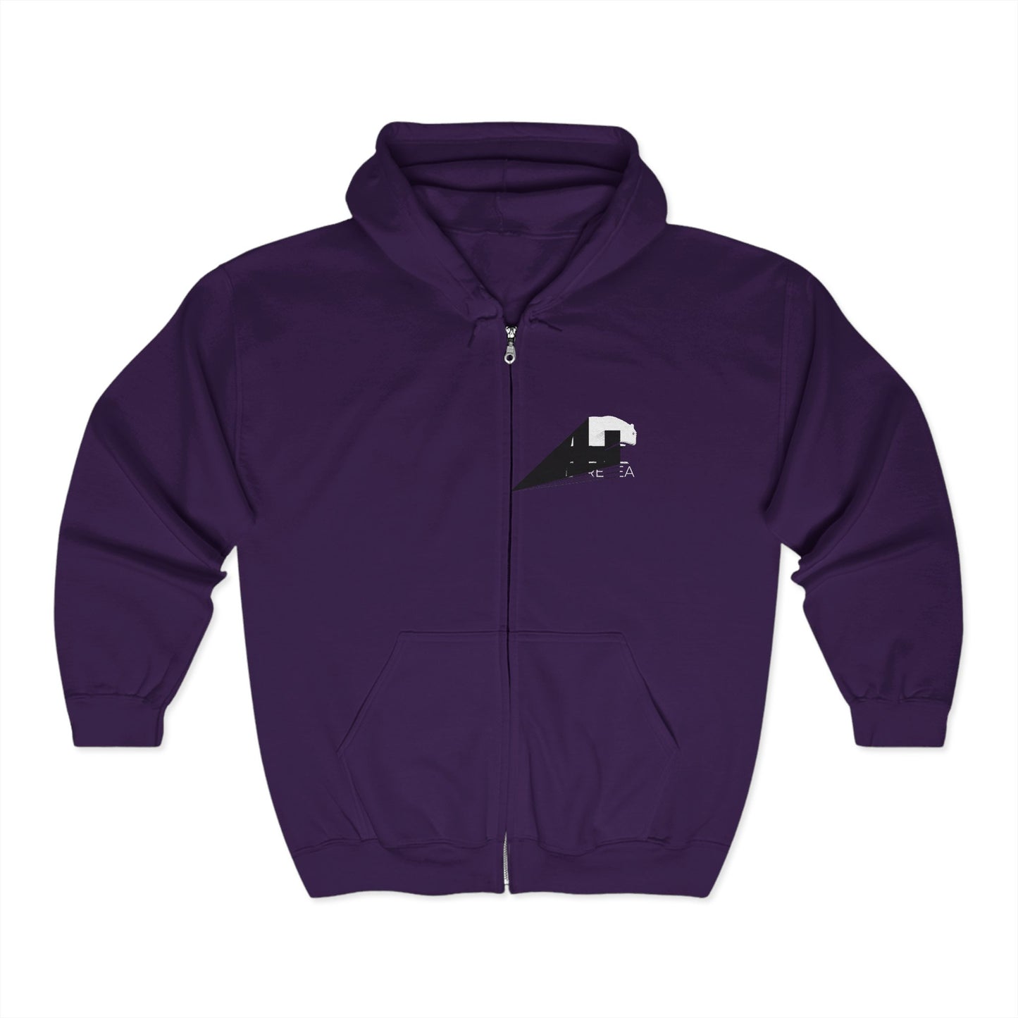 BareBear Unisex Heavy Blend™ Full Zip Hooded Sweatshirt