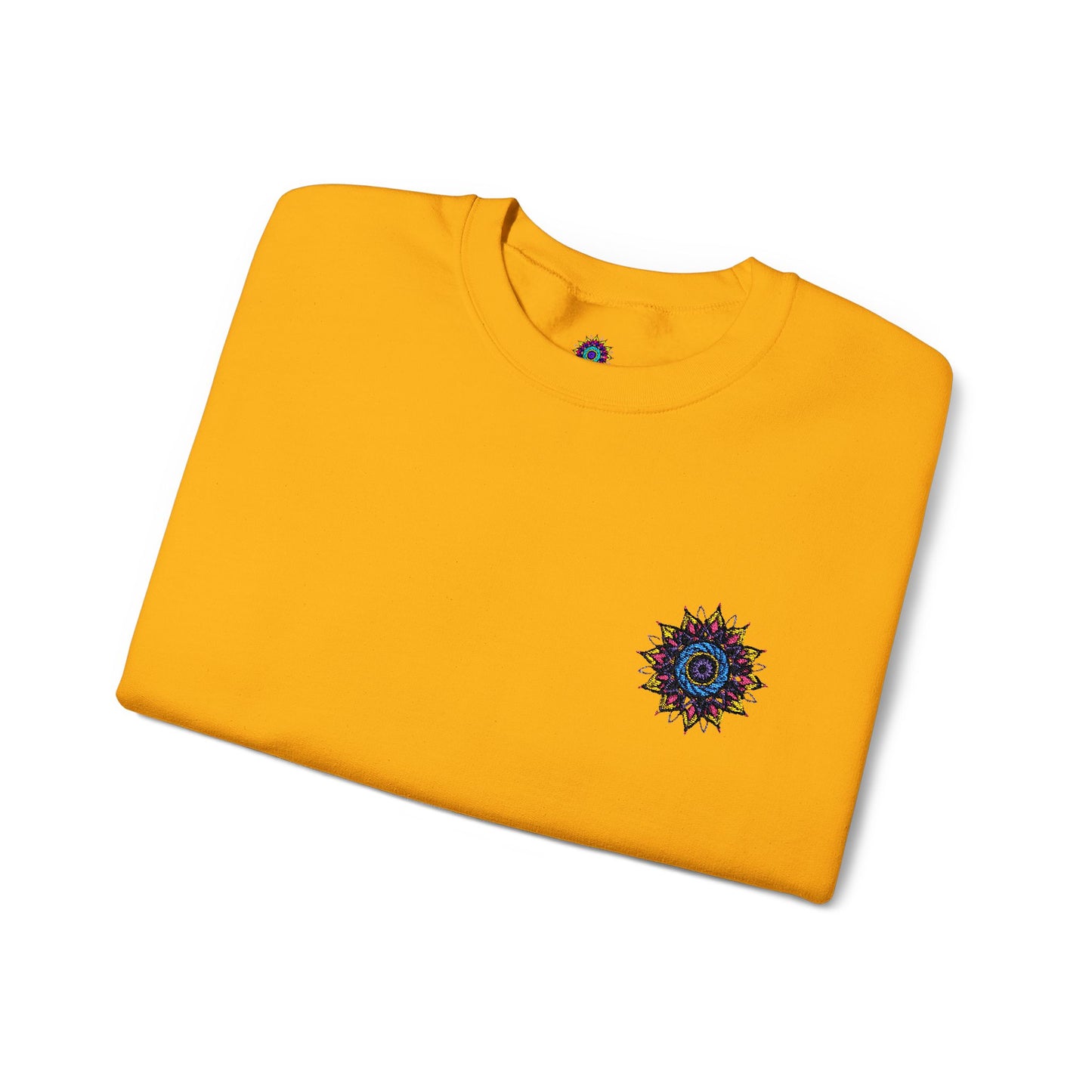Sunshine Vibes Unisex Crewneck Sweatshirt – Cozy Heavy Blend for Everyday Comfort - cosmic